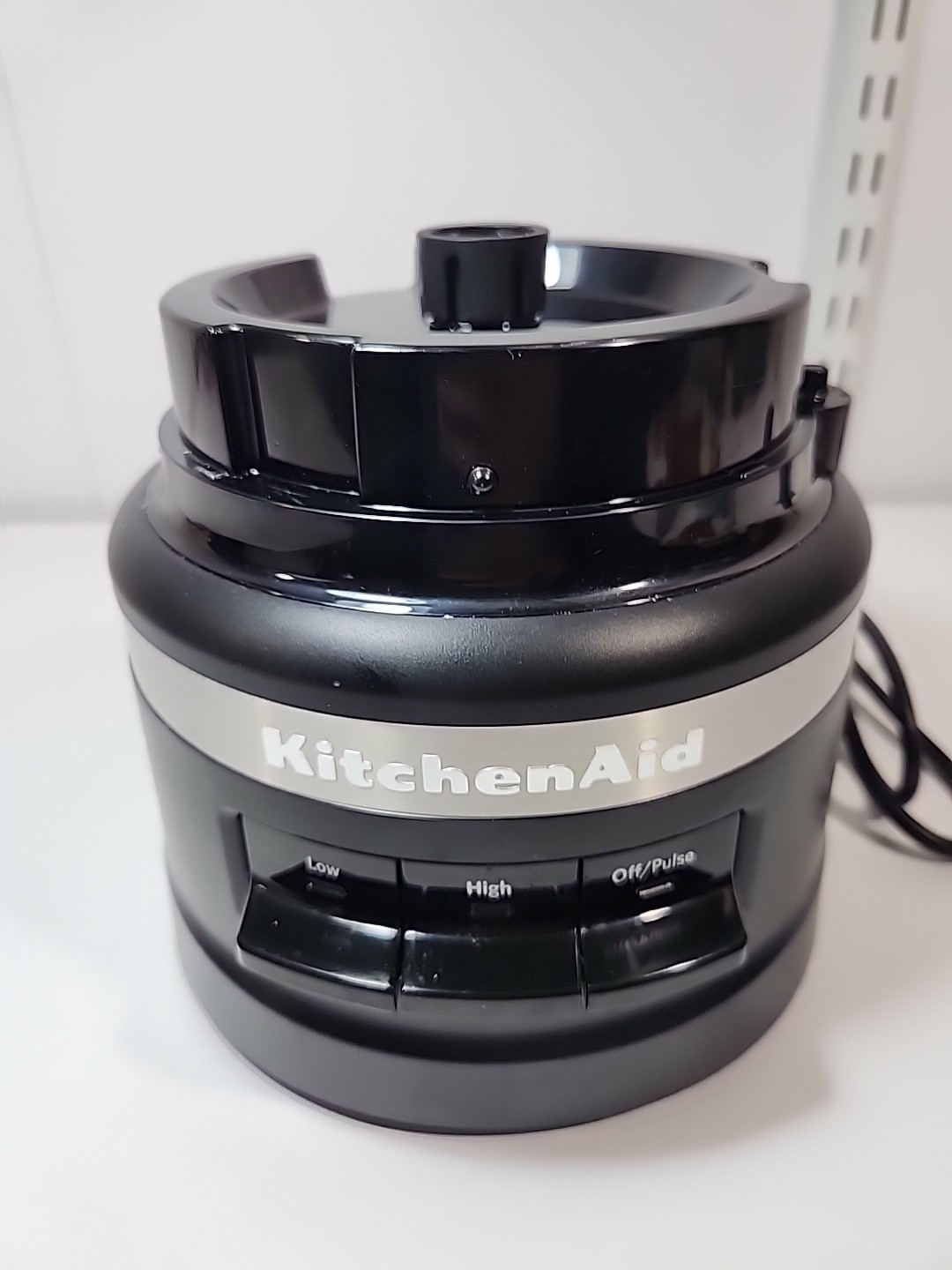 KitchenAid 7 Cup Food Processor Base Motor Model E105402 Black