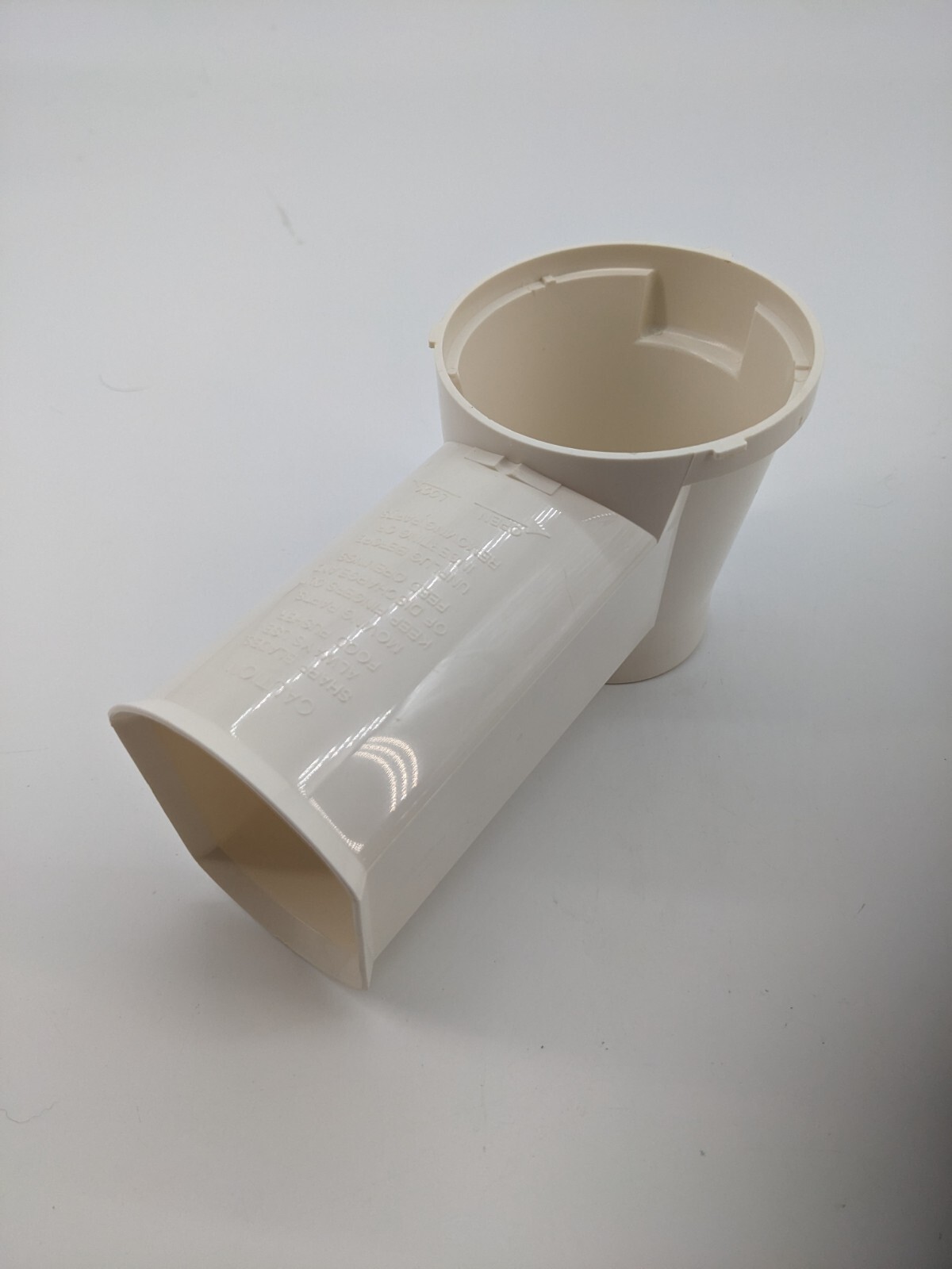 Presto Salad Shooter Plus 0296001 Food Chamber Feed Tube w/Adjustable Guide