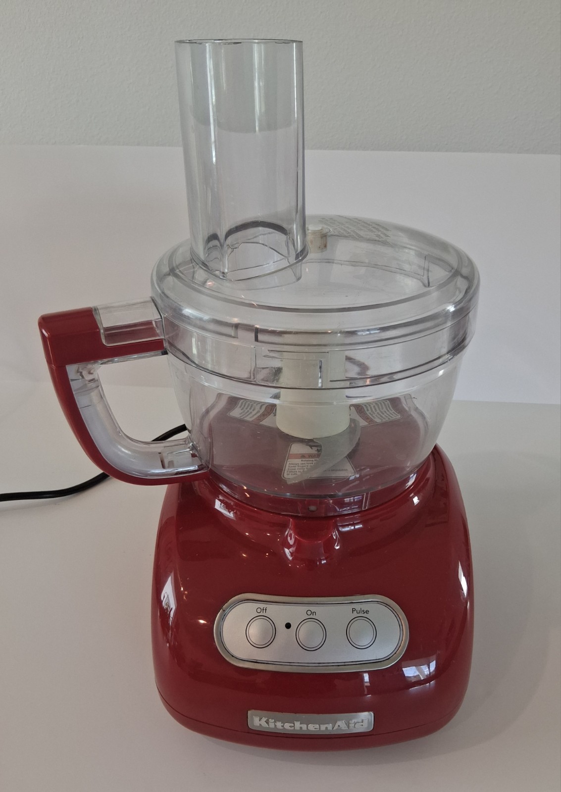 KitchenAid Food Processor 9 Cup 1/2 HP Red KFP740QER1 *READ*