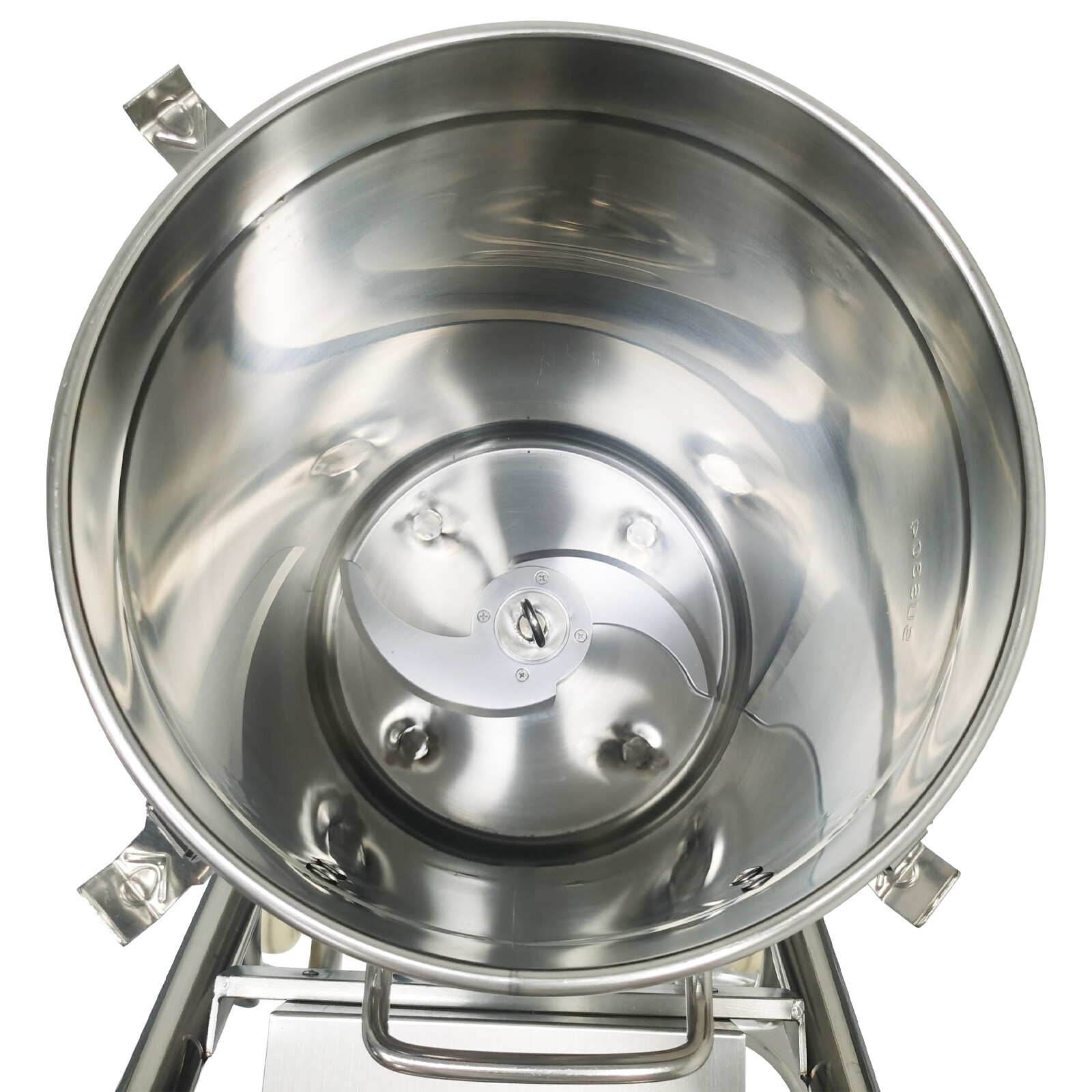 110V 32L Commercial Vegetables Fruits Ginger Garlic Crusher with Tiltable Bowl