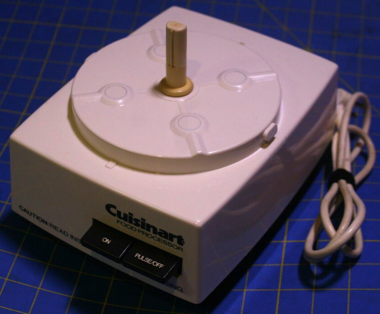Cuisinart Food Processor DLC-8F Replacement Part – Motor Base Only Tested Works