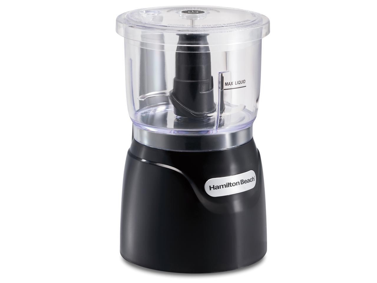 Hamilton Beach (72850) Food Processor Mini Chopper, 3 Cup, Electric, Black