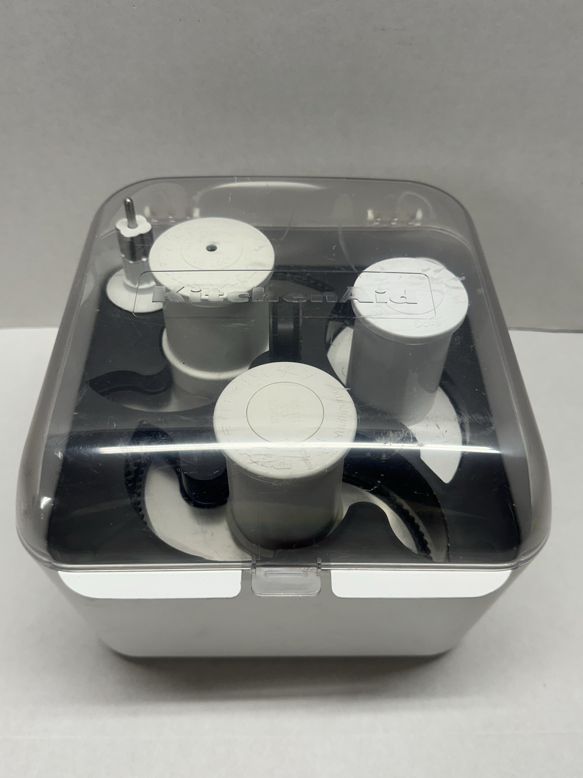 KitchenAid Food Processor Attachments Blades w/ Storage Box 7 Pieces