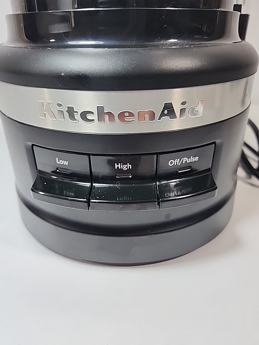 KitchenAid 7 Cup Food Processor Base Motor Model E105402 Black