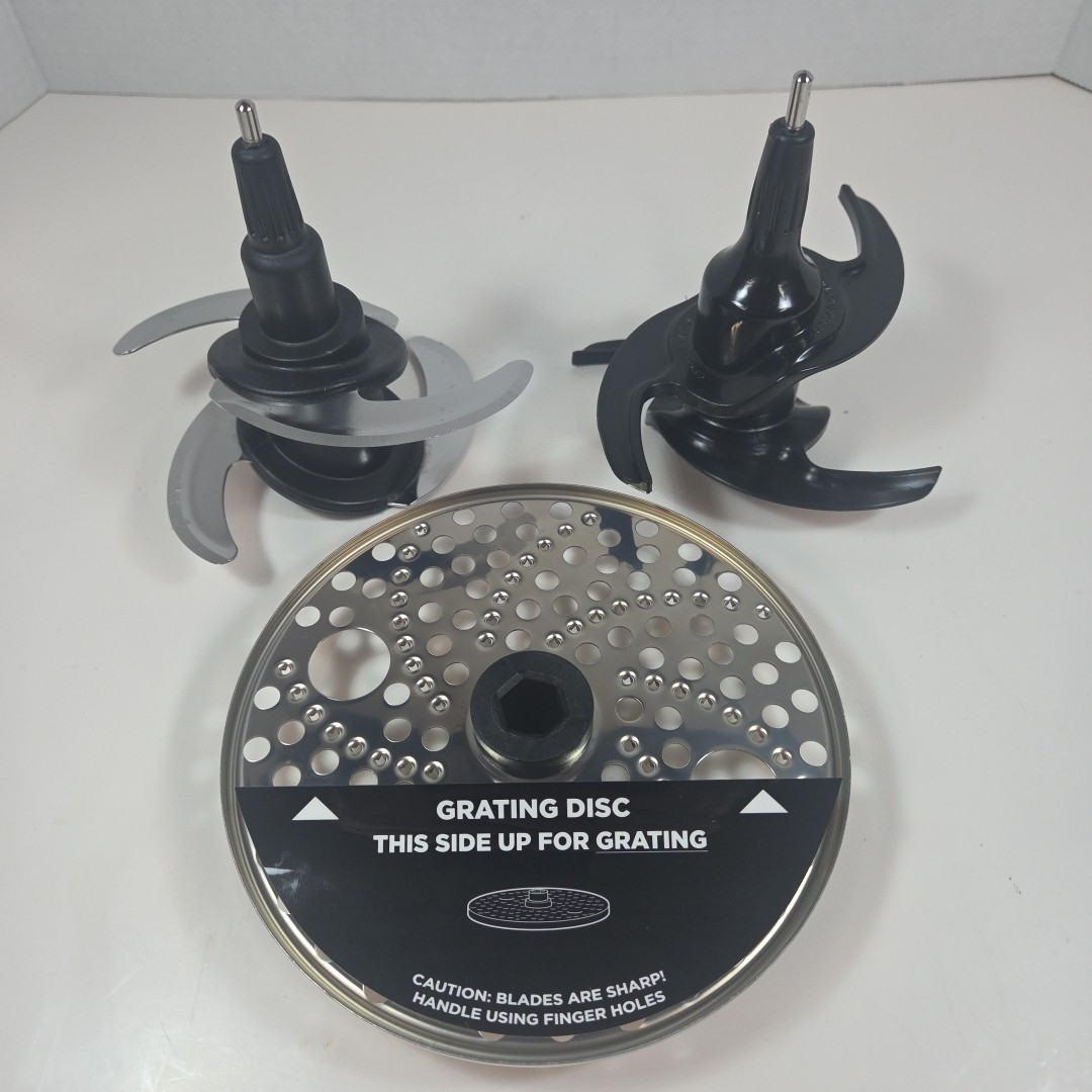 Ninja Food Processor Blender 64 Oz 8 Cup Replacement Parts – 3 Blades