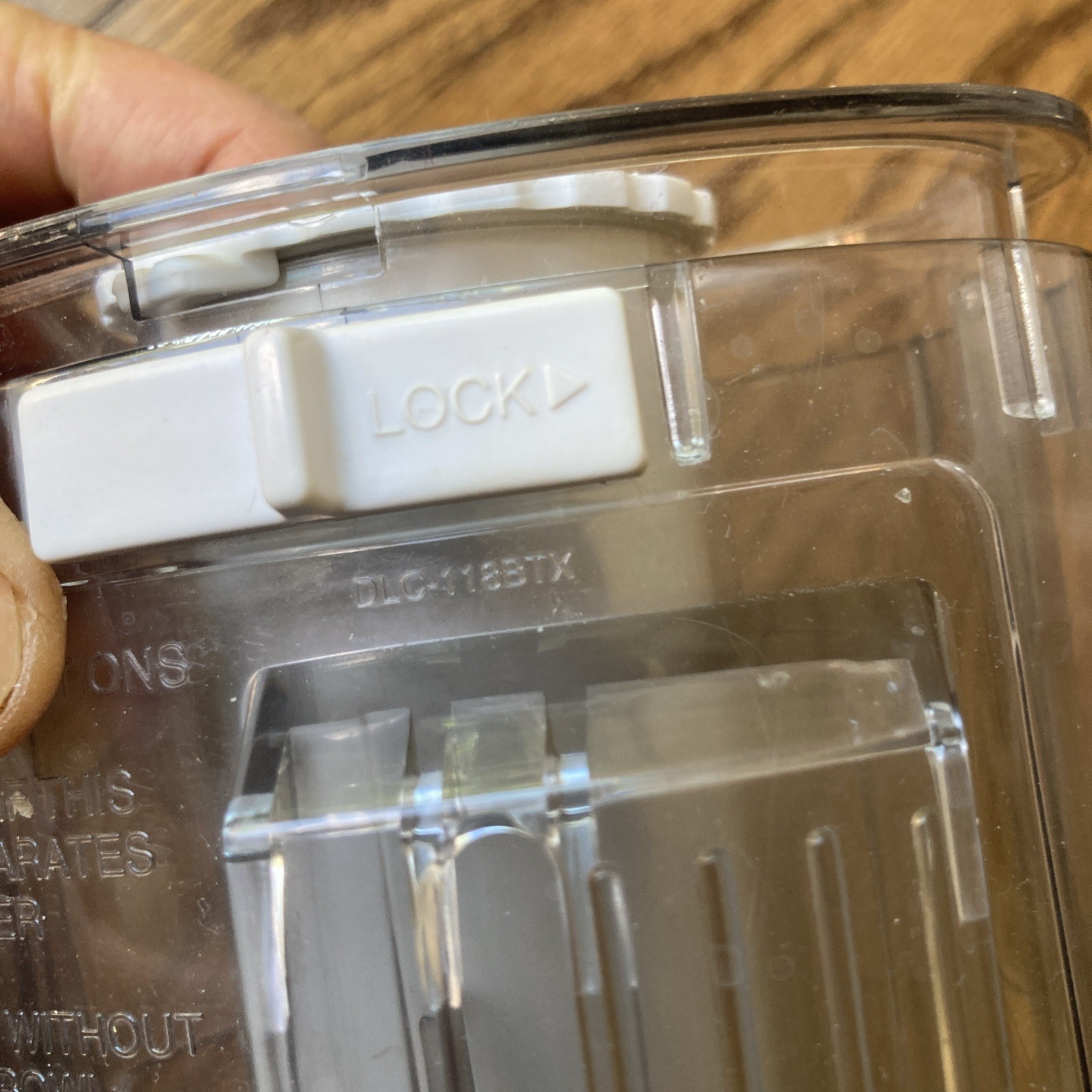 CUISINART ORIGINAL FOOD PROCESSOR DLC-10C TX – Pusher & Chute Assembly DLC118BTX