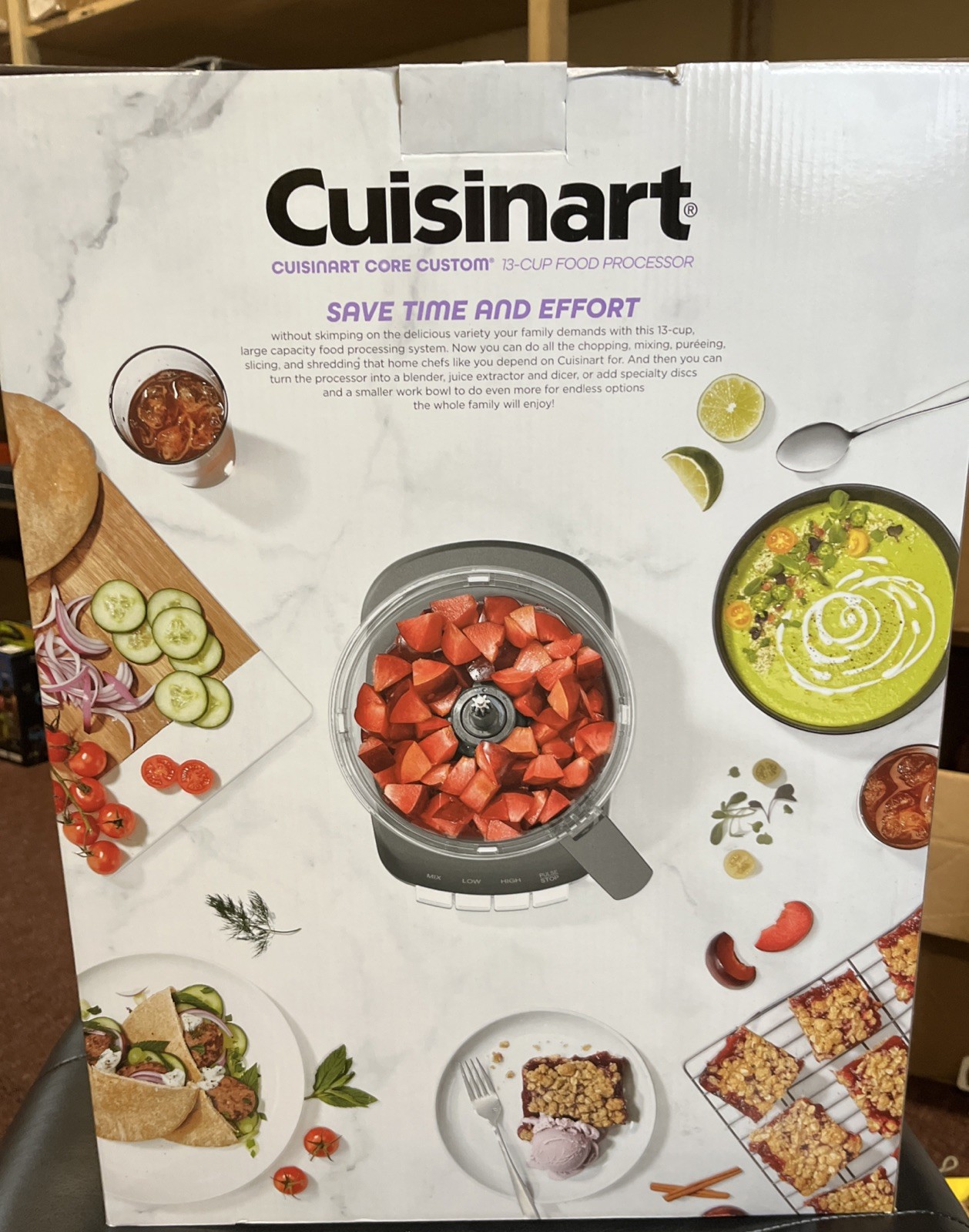 Cuisinart Core Custom 13-Cup Food Processor • Chop, Puree, Shred, Slice & More