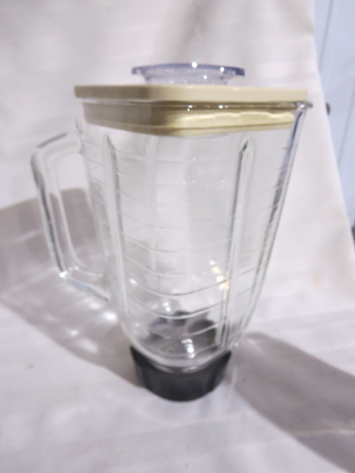 Replacement Oster Regency Kitchen Center Processor Blender Jar Glass Pitcher Lid