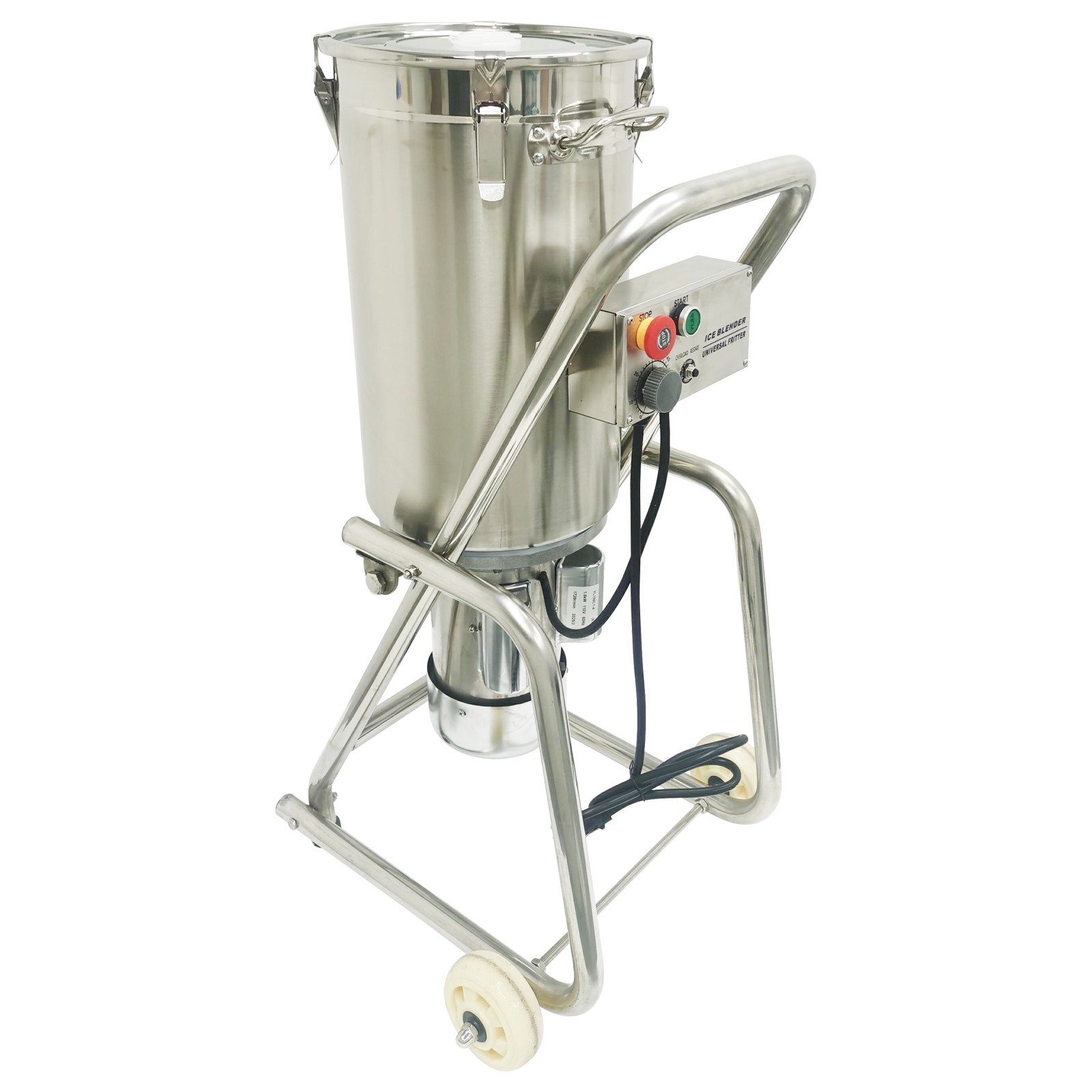 32L Commercial Meat Vegetable Prep Food Processor Fruit Herb Crusher Copper 110V