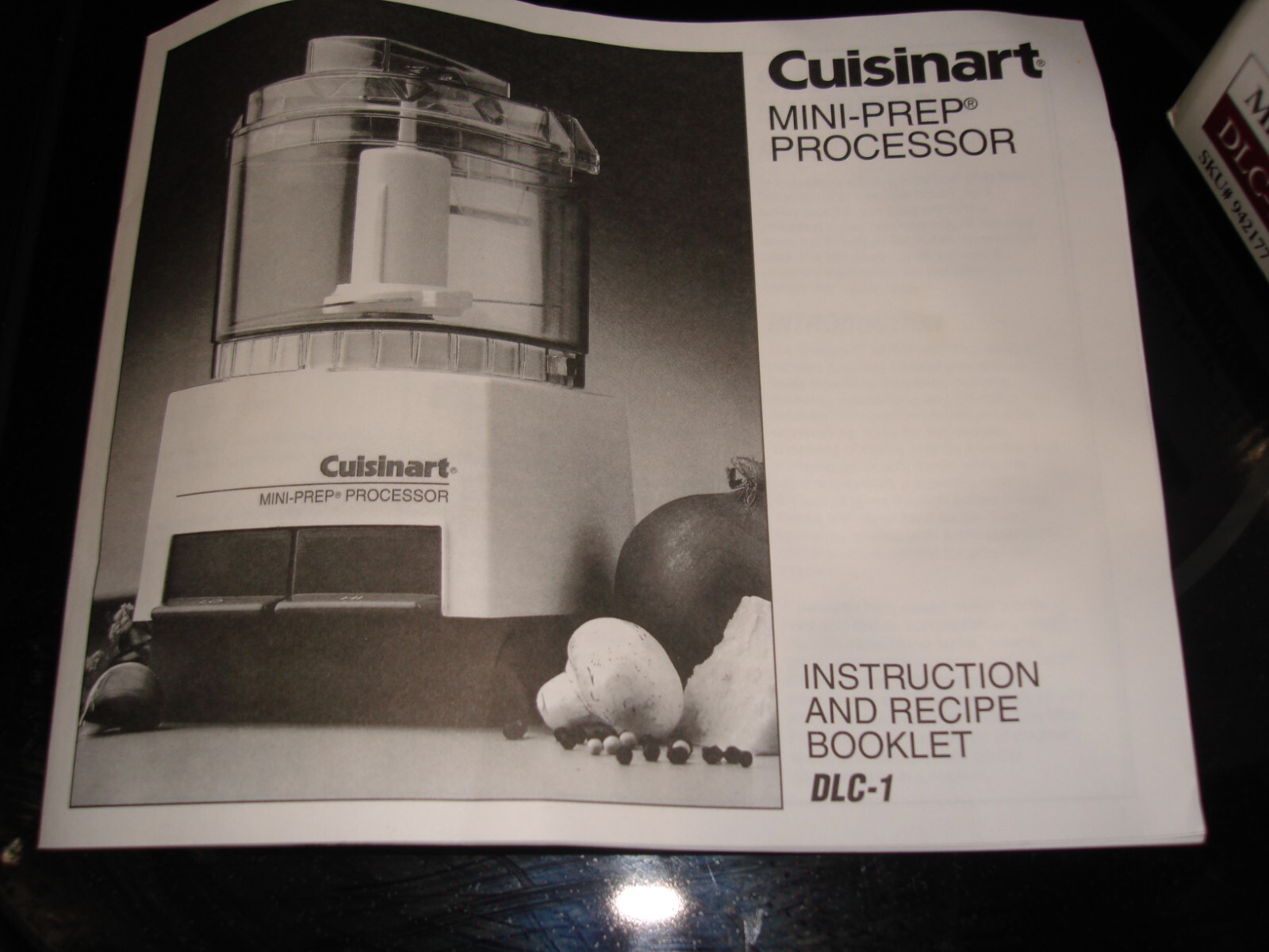 NEW Cuisinart DLC-1SS (1EBC) W/2-2.6 Cups Mini-Prep Processor Stainless Steel