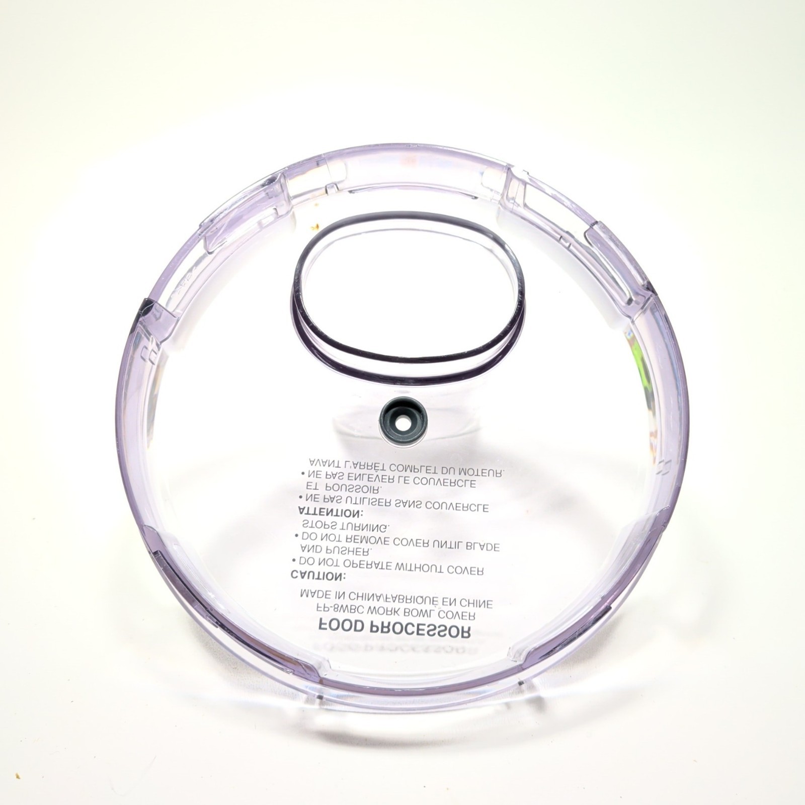 Cuisinart 8-Cup Food Processor FP-8 WORK BOWL, LID, BLADE & PUSHER Parts Used