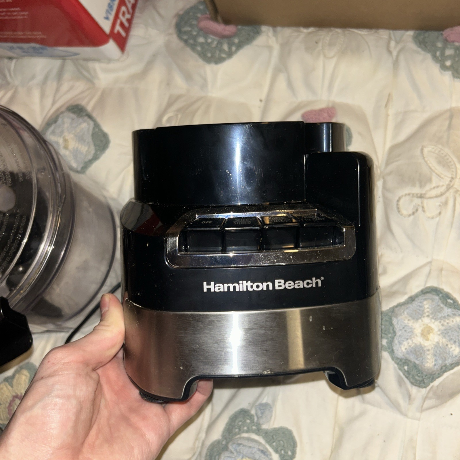 Hamilton Beach 70721 10 Cup Stack and Snap Food Processor – Black