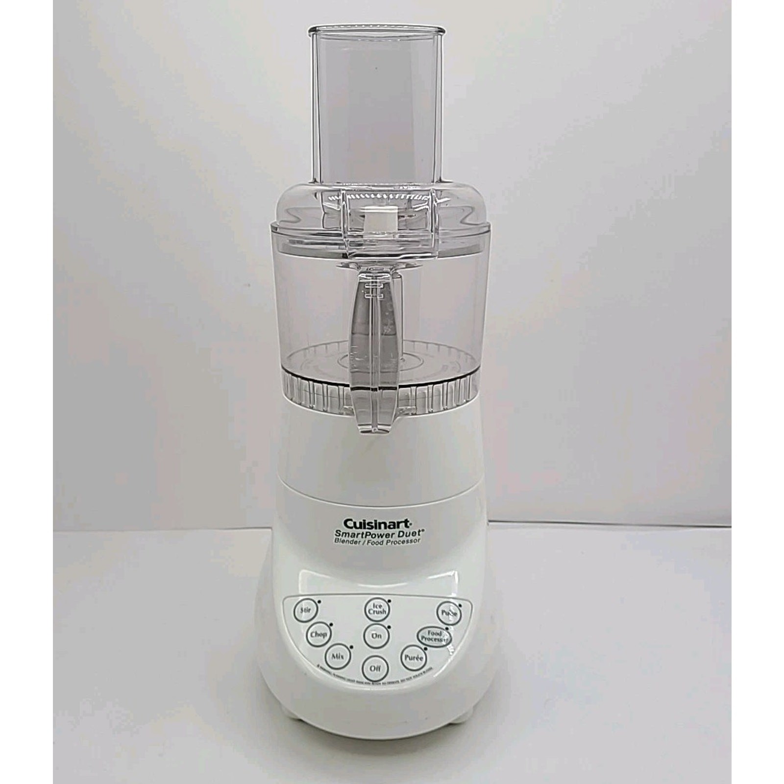 Cusinart Smart Power Duet Food Processer Only No Blender Works Great No Blade