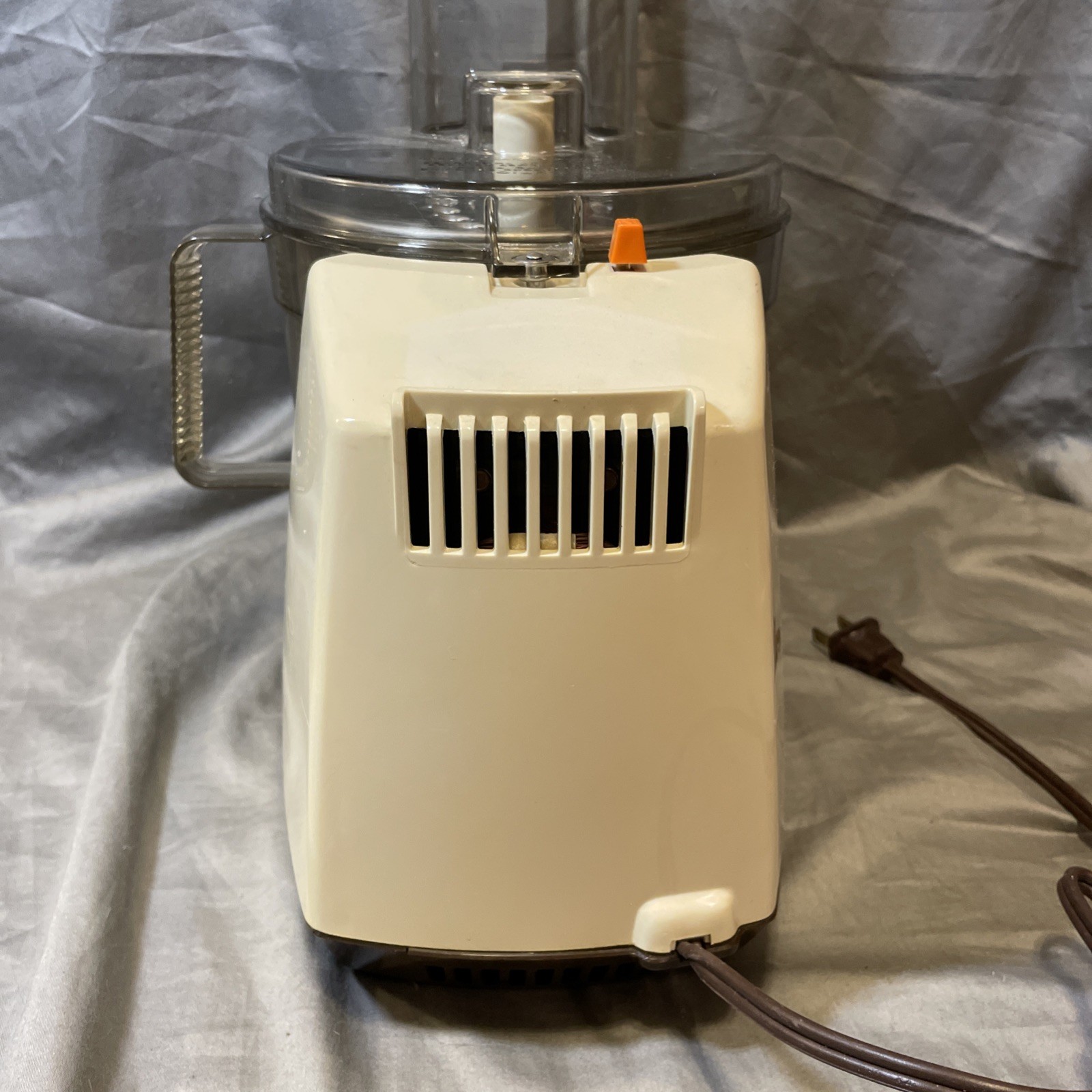 Vtg General Electric D1FP1D Full Capacity Food Processor Good Condition Read