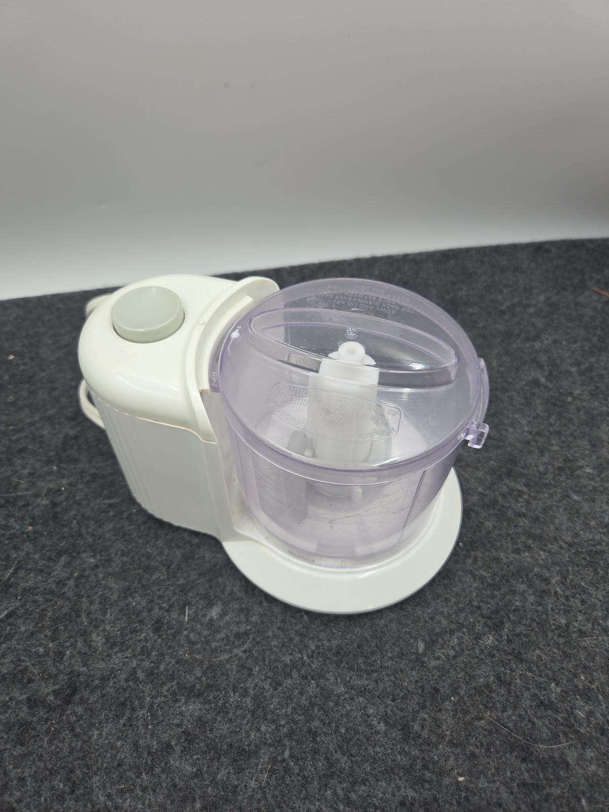 Black & Decker One-Touch Chopper HC21K Mini Food Processor 1.5 Cup **TESTED**