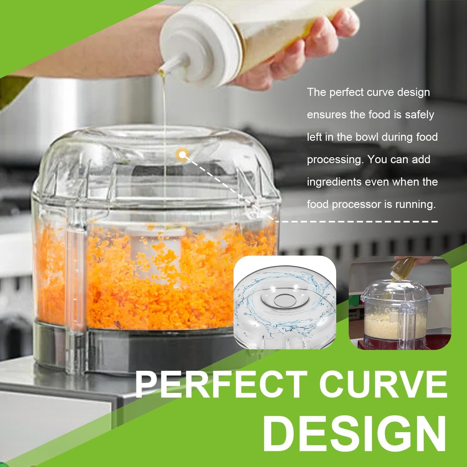 106458S Cutter Bowl Lid and 112203 Cutter Bowl for Robot Coupe R2 Food Processor