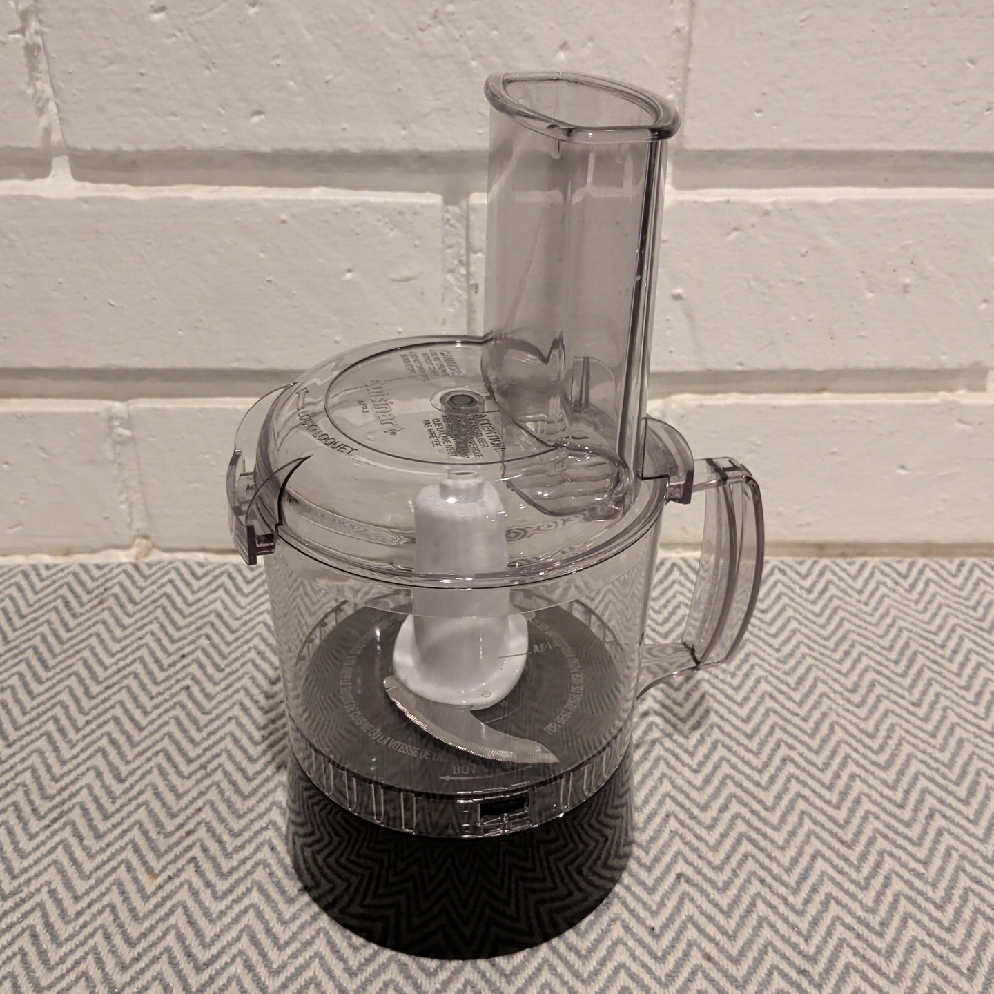 Cuisinart AFP-7 Food Processor Black Replacement Base Bowl Lid Pusher & Blade
