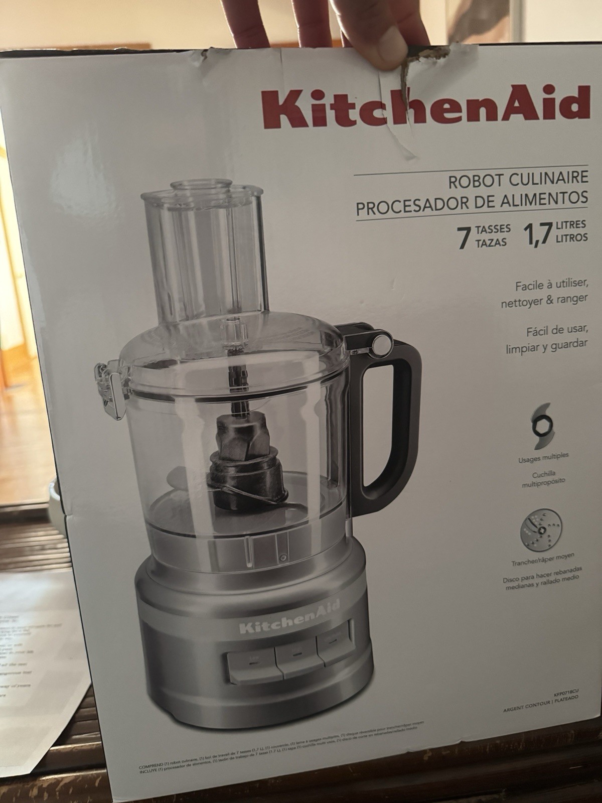 KitchenAid 7-Cup Food Processor 1.7L Capacity Shredder/Slicer BRAND NEW IN BOX