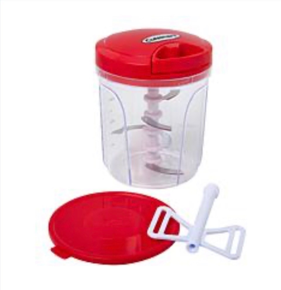 New Cuisinart Prep Express Manual Food Processor CTG-00-PCH4RED Set NEW