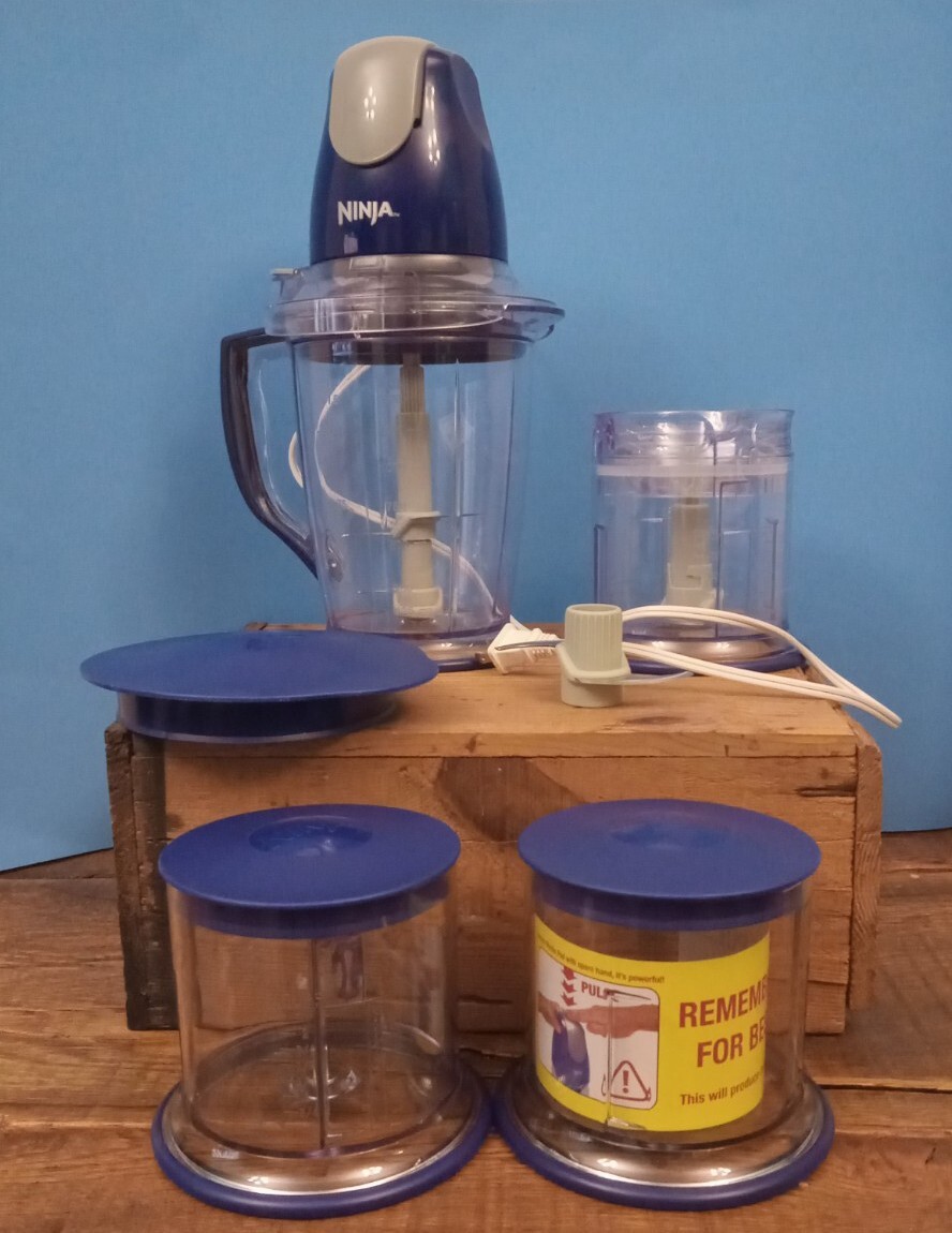 Ninja QB900B Master Prep Food Processor 10 Piece Lot