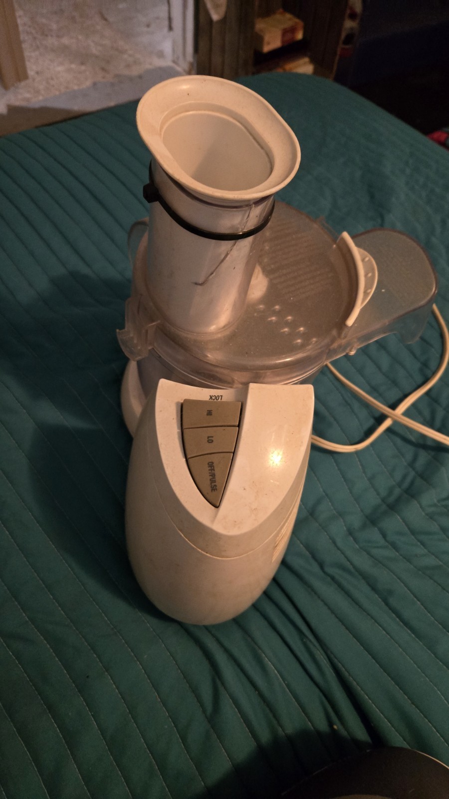 Black & Decker Quick n Easy FP1445 base unit with stem tested works