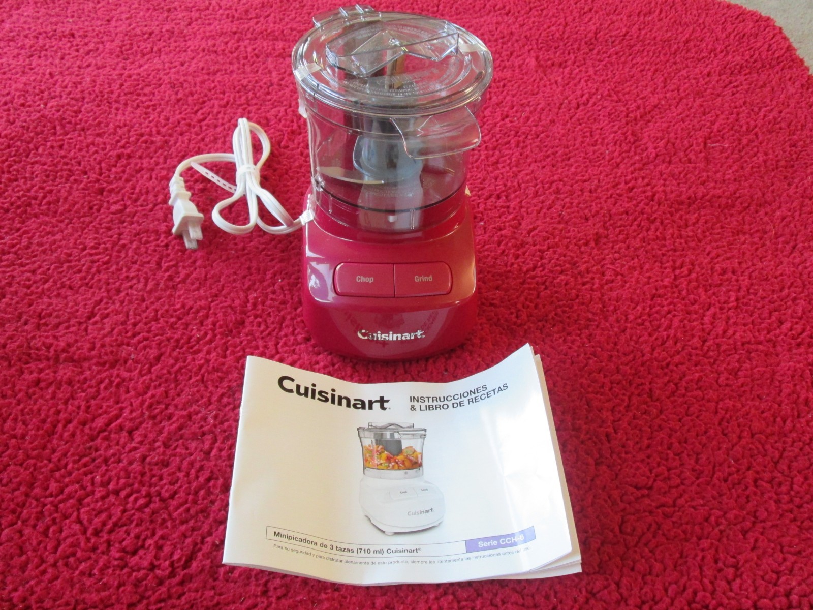 Cuisinart CCH-6 Red – NEW Open Box