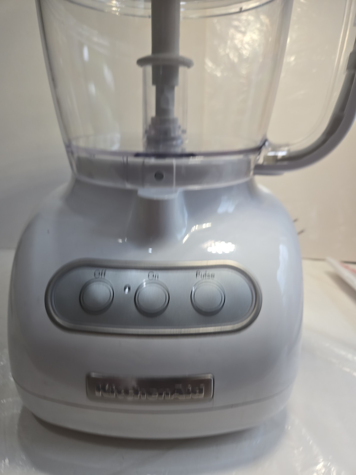 White Kitchen Aid Household Food Processor- Model KFP715WH2