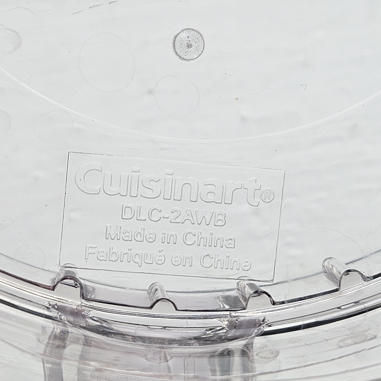 Cuisinart DLC-2A Mini Prep Plus Food Processor Work Bowl Replacement DLC-2AW OEM