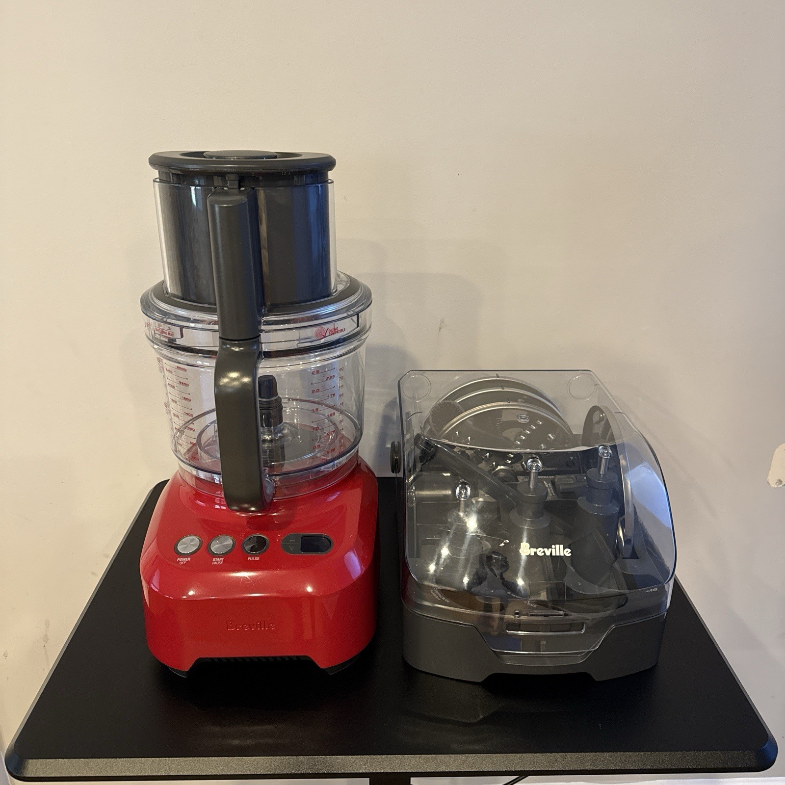 Breville Sous Chef Pro 16-Cup Food Processor BFP800CBXL/A Red With Accessories
