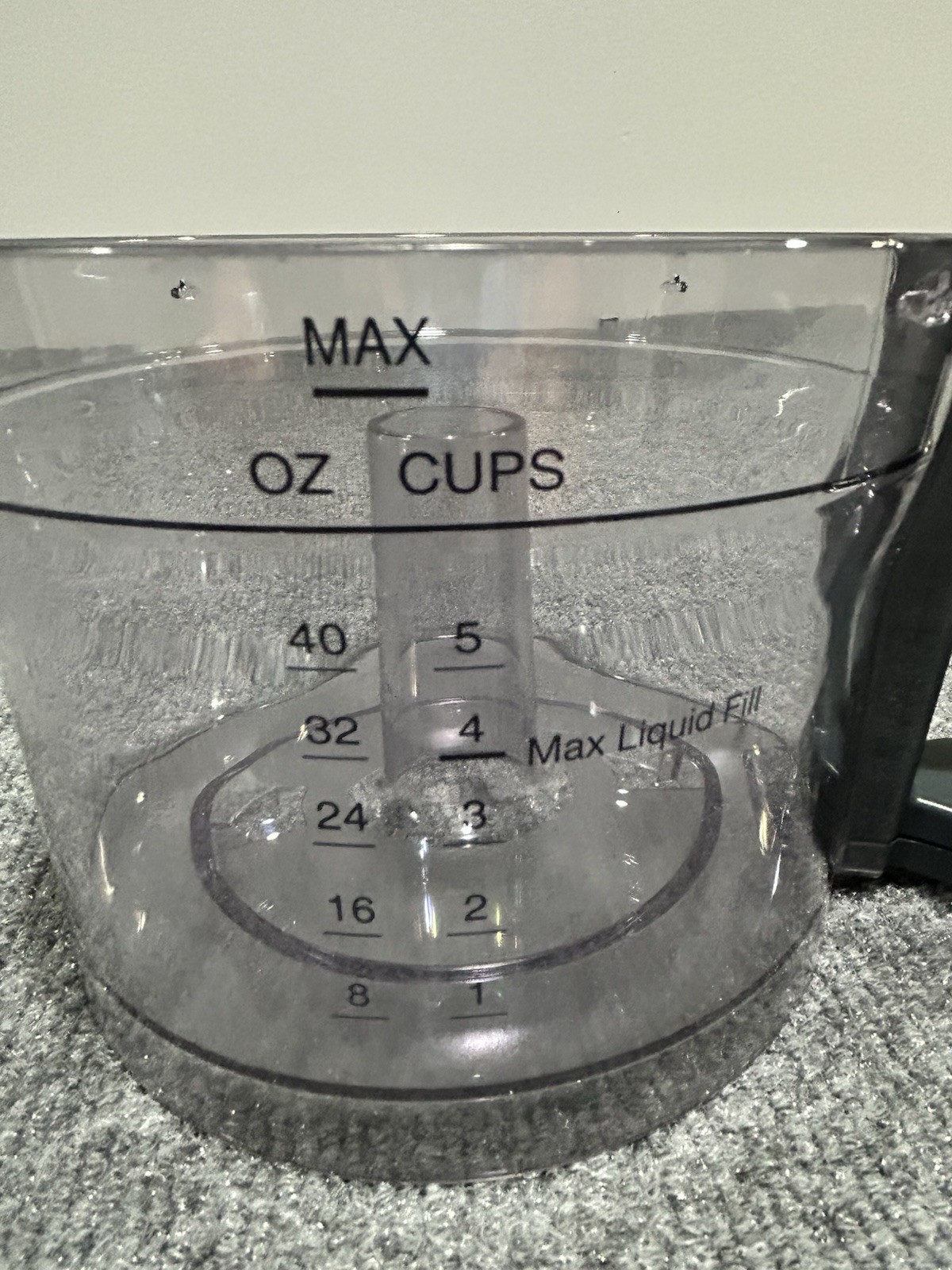 Genuine Cuisinart 8-Cup Food Processor Bowl & Lid FP-8SVWB Elemental Series