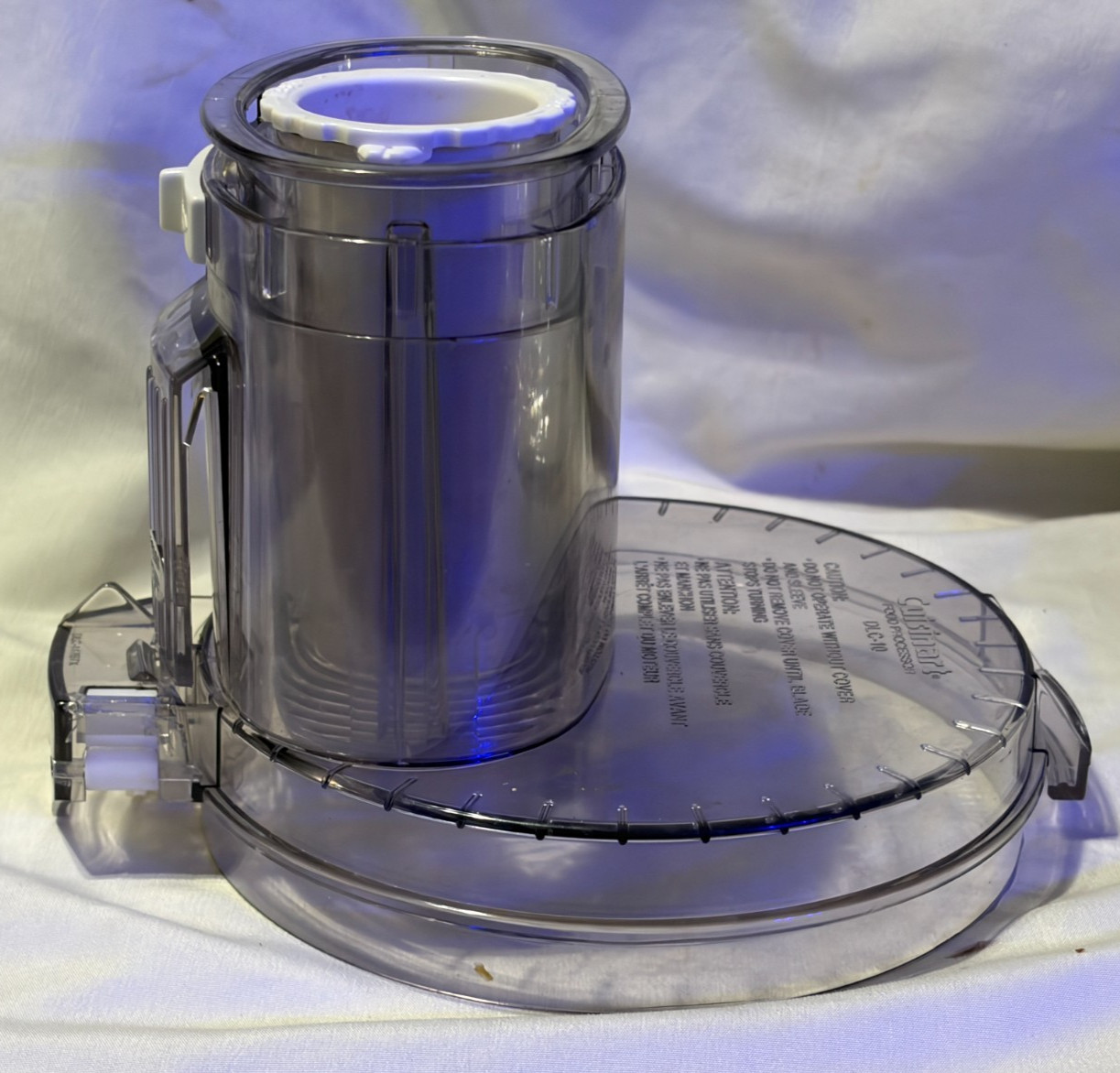 Cuisinart Pro Classic DLC-10 DLC-118BGTX 7 Cup Lid + Chute + Pusher