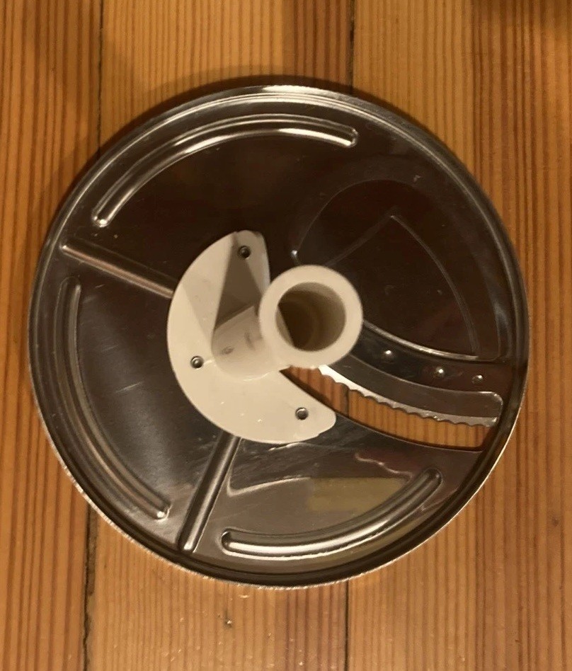 Cuisinart Food Proc DLC-10E CFP-4 5 5A 9 9A 1mm Thin Slicing Disc & Stem FP-101