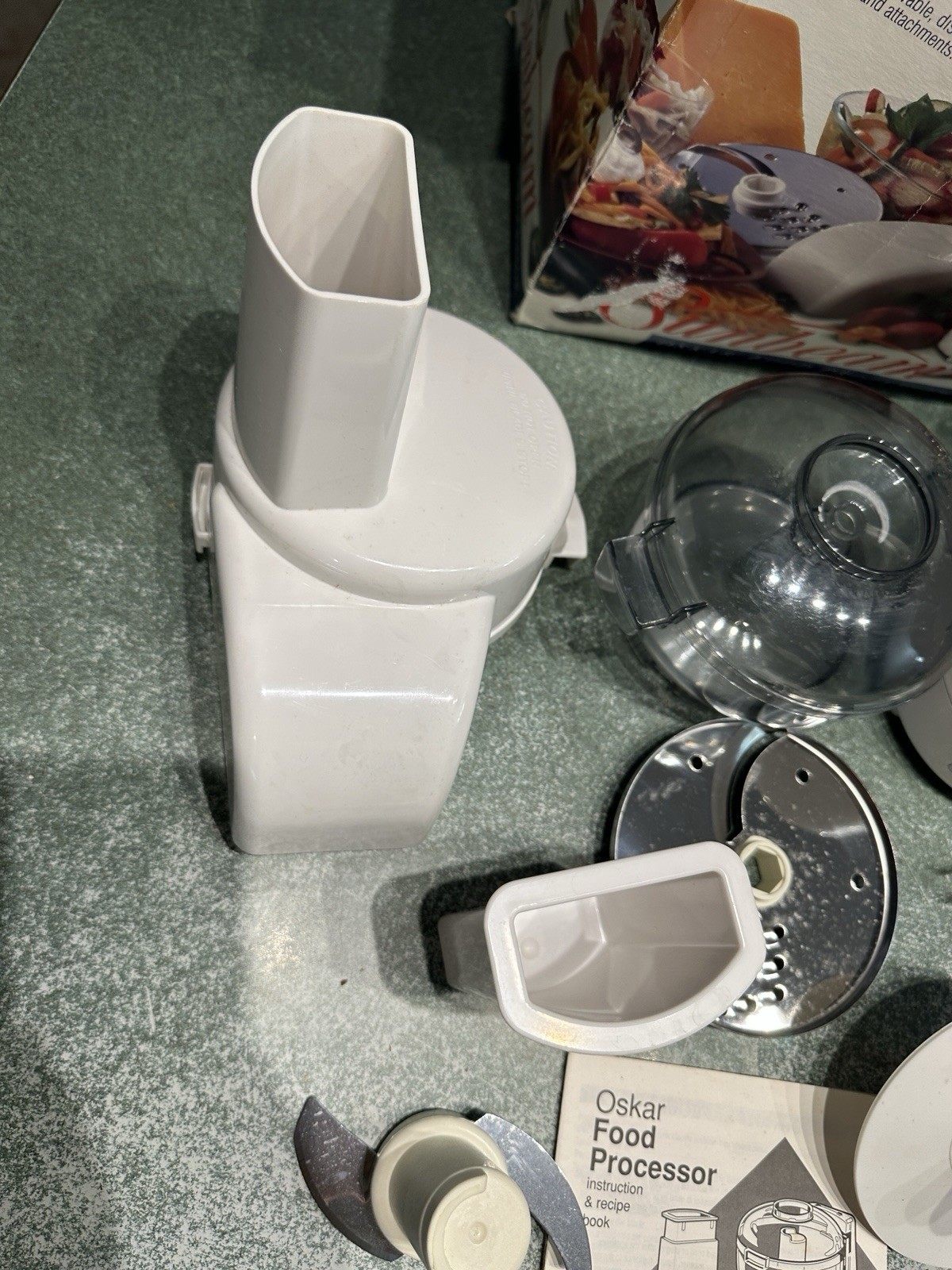 Sunbeam Oskar Model 14181 (4817 Food Processor COMPLETE & TESTED -Similar 14081