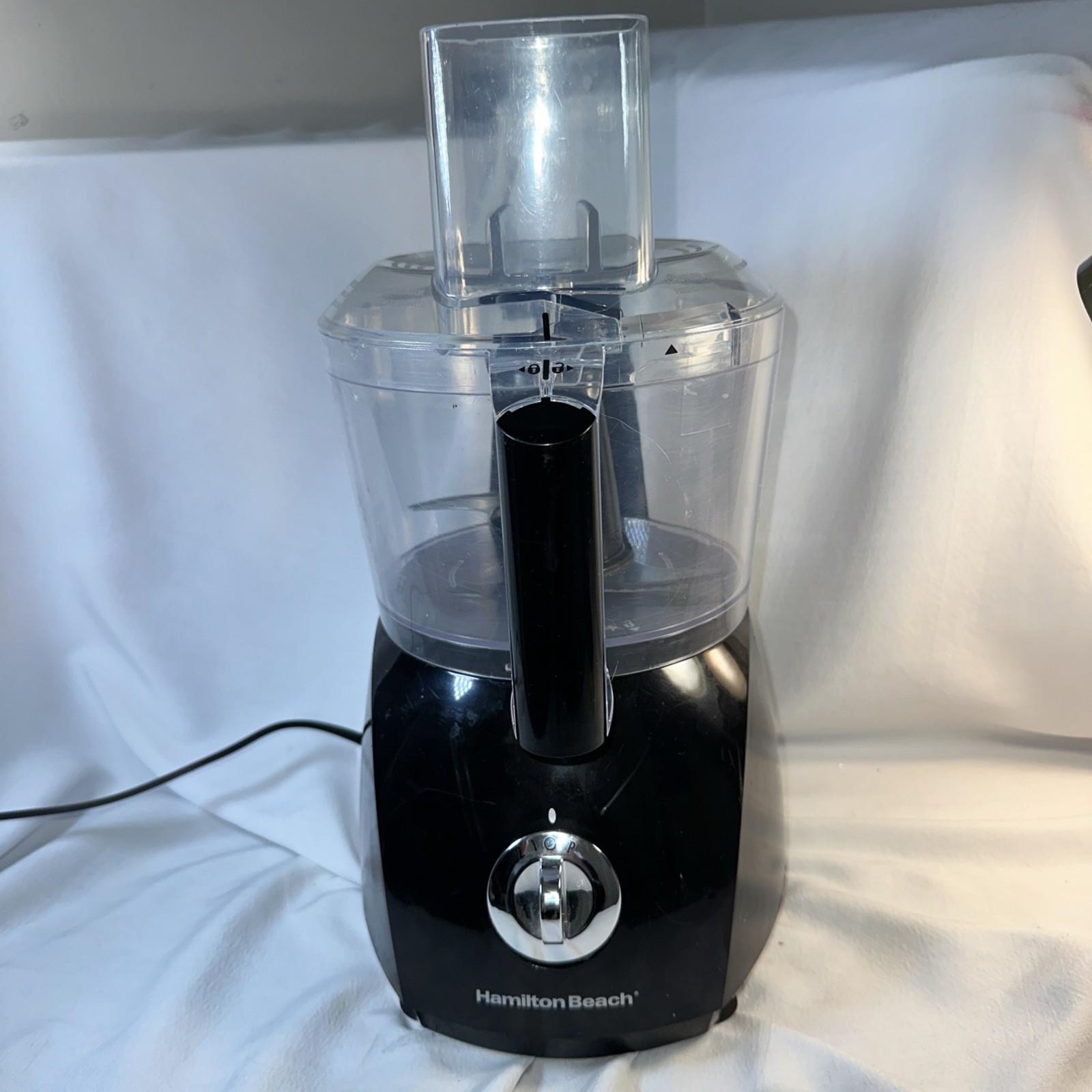 Hamilton Beach 70670 10-Cup ChefPrep Food Processor Missing 2 Blades And Plunger