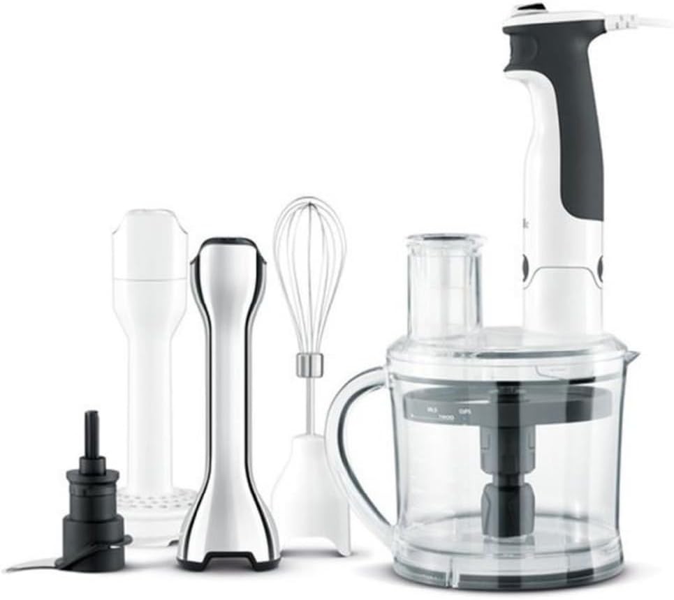 All In One Immersion Blender Processing Station Brushed Stainless Steel BSB530XL