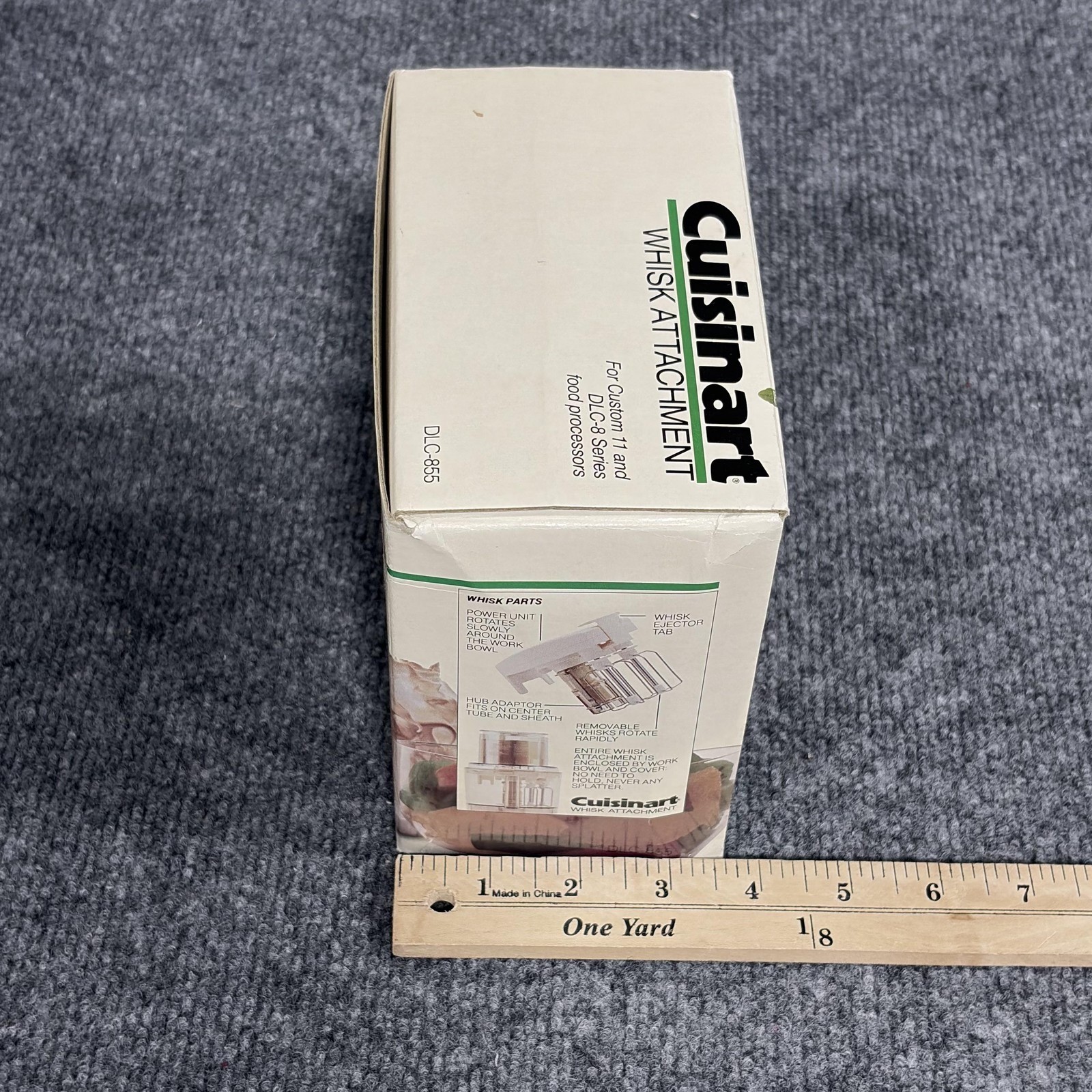 Cuisinart Whisk Attachment DLC-855 Custom 11 DLC-8 Food Processors Made in Japan