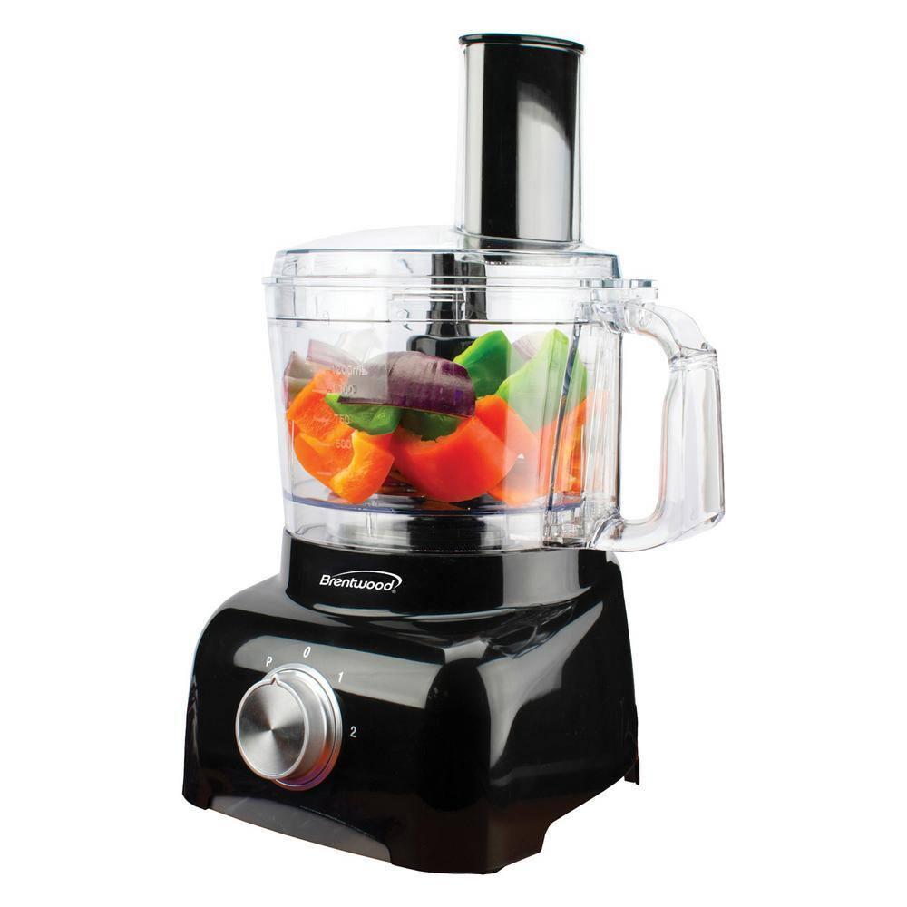 Brentwood Appliances Food Processor 5-Cup Black Compact Efficient Kitchen Tool