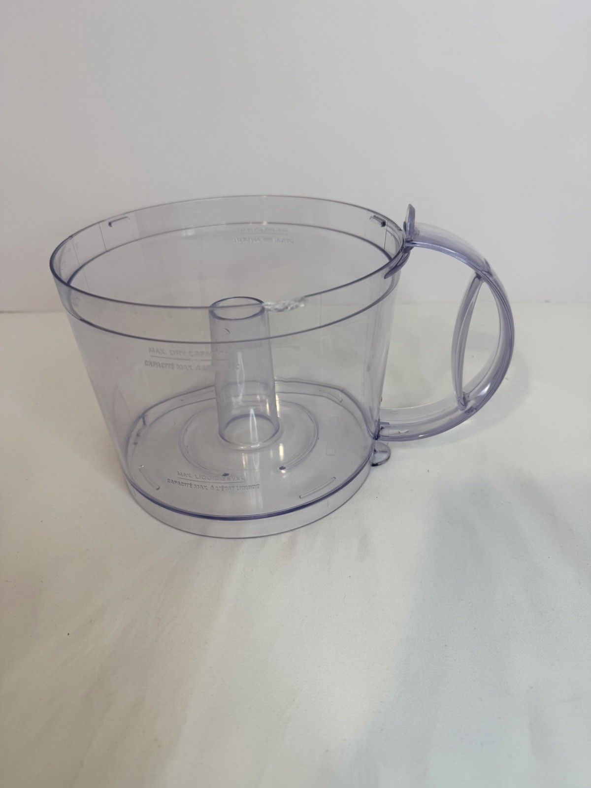 General Electric 4 Speed Food Processor Model 106622 REPLACEMENT WORKER BOWL