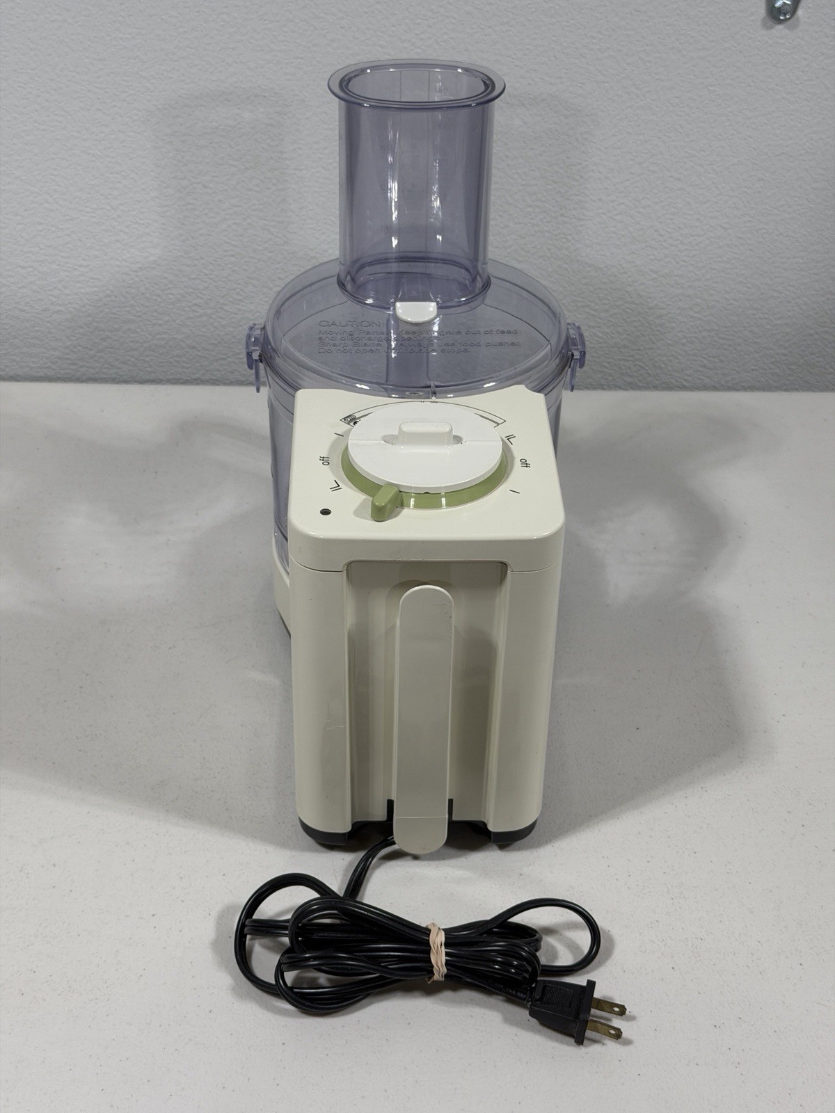 BRAUN Food Processor 4258 Clean and Tested With Accessories Free Shipping EUC