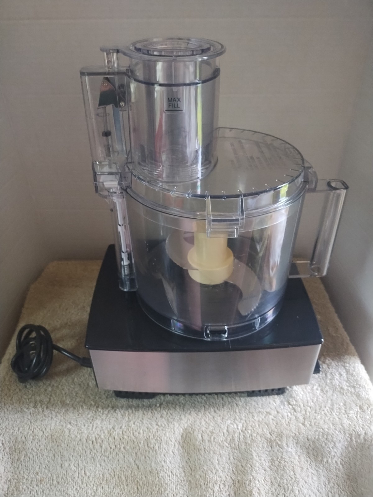 Cuisinart 14-Cup Food Processor Brushed Stainless Black DFP-14BCN Type 33
