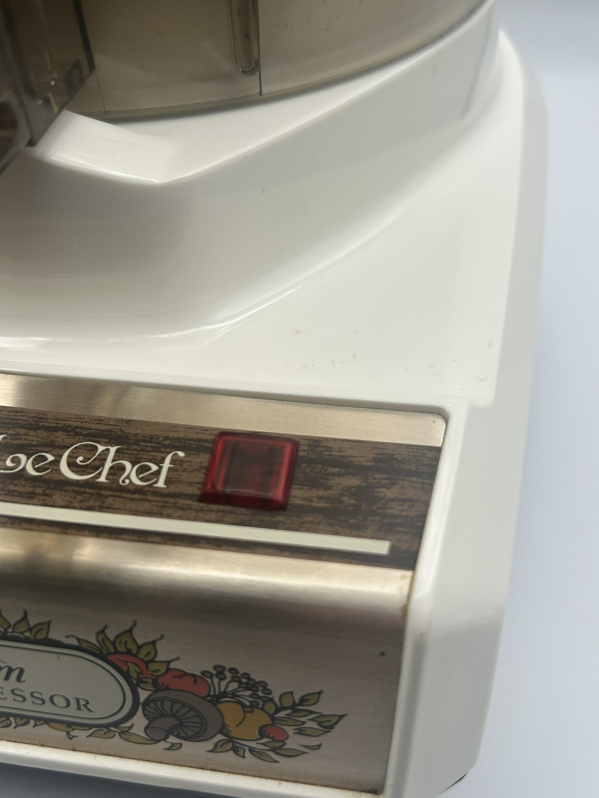 Vintage Sunbeam Le Chef Food Processor Model 14-11 With 2 Blades TESTED WORKS G1