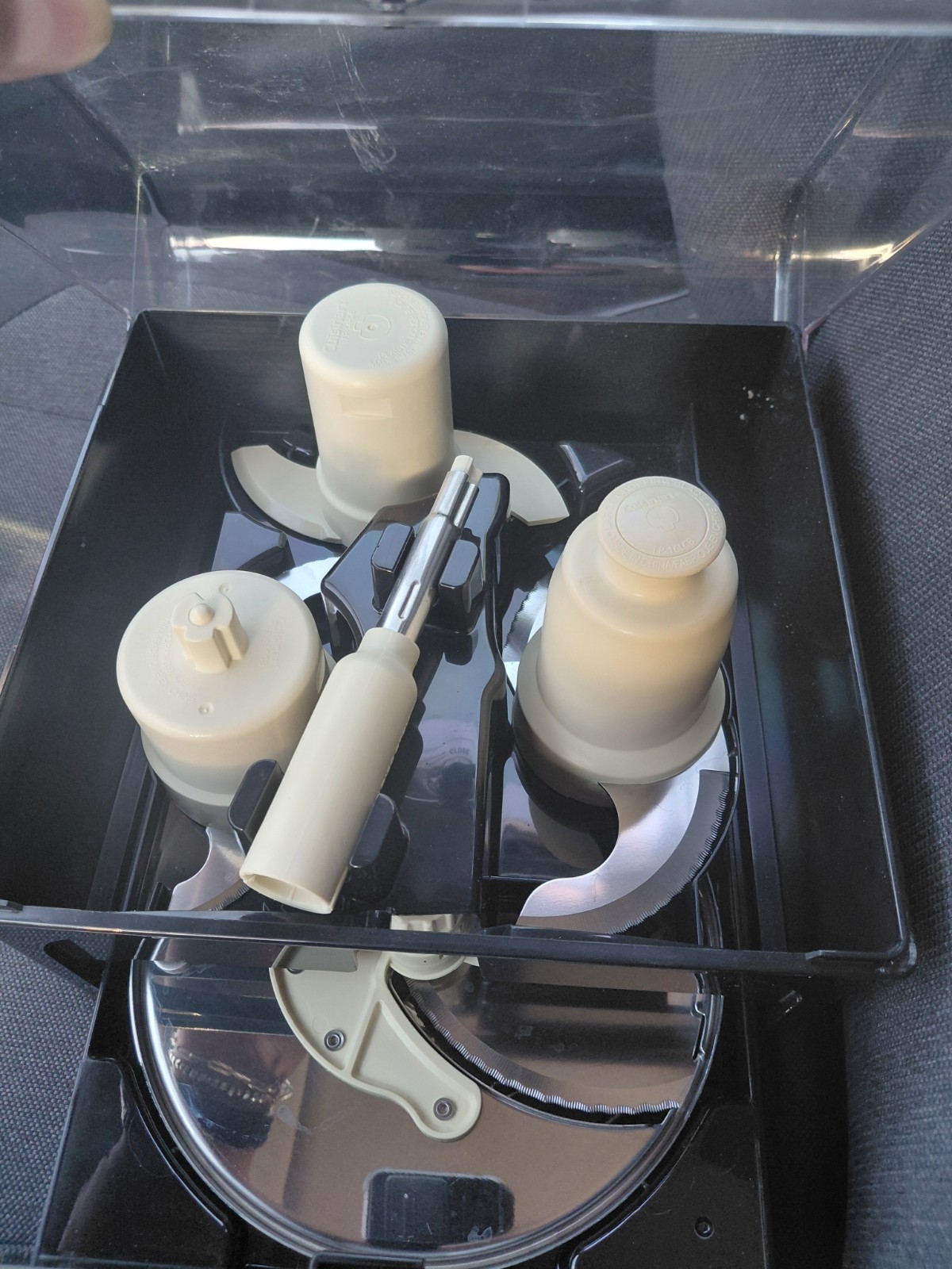 Cuisinart FP-16/14BKSC Elite Food Processor Blade Discs Kit & Storage Case