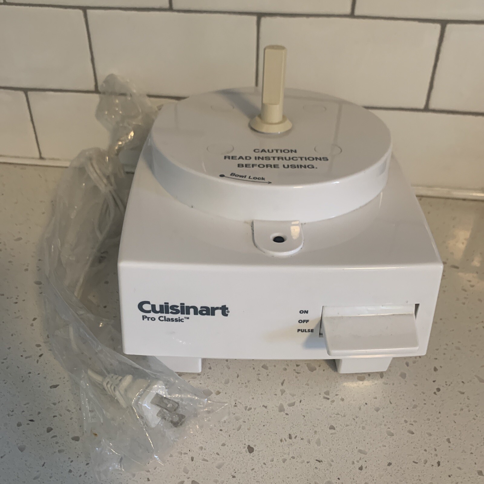 Cuisinart Pro Classic White DLC-10S TX Type 25 Food Processor Motor Base Only