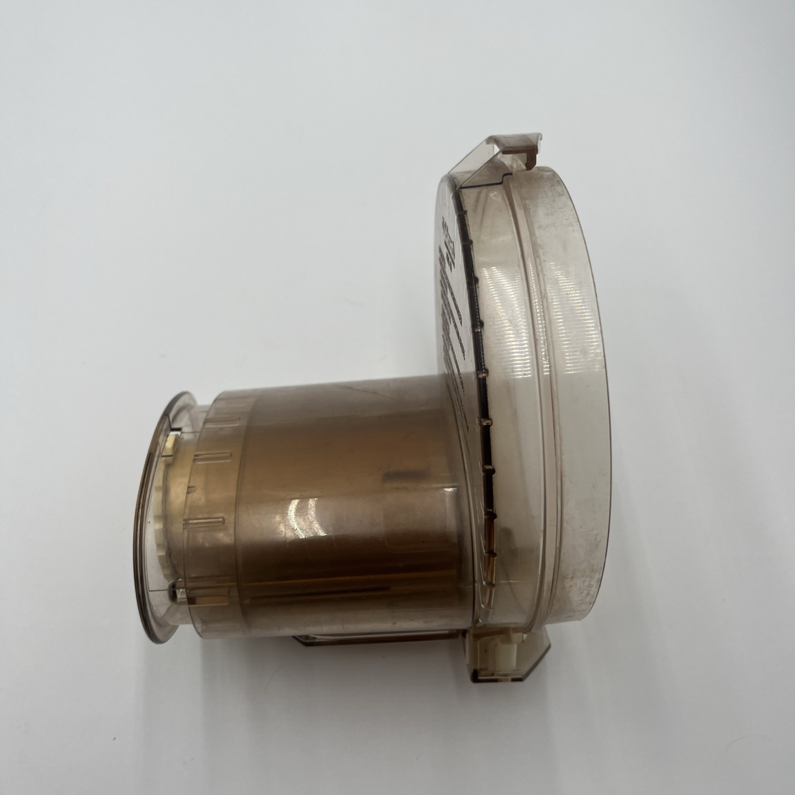 Cuisinart DLC-10C Classic Food Processor Lid With Chute Pusher Amber