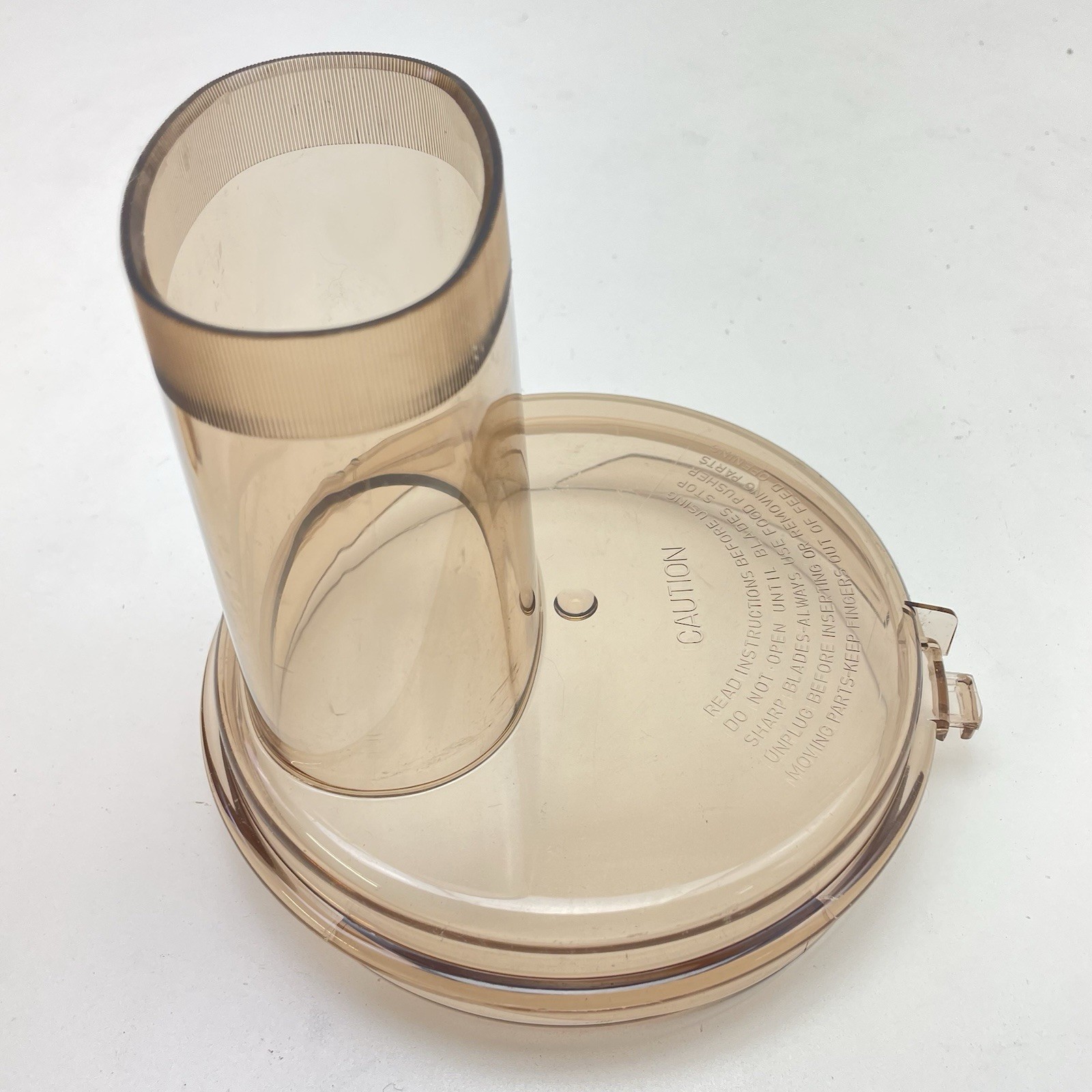 Moulinex Regal La Machine I V813 Food Processor Work Bowl Lid Amber Food Pusher