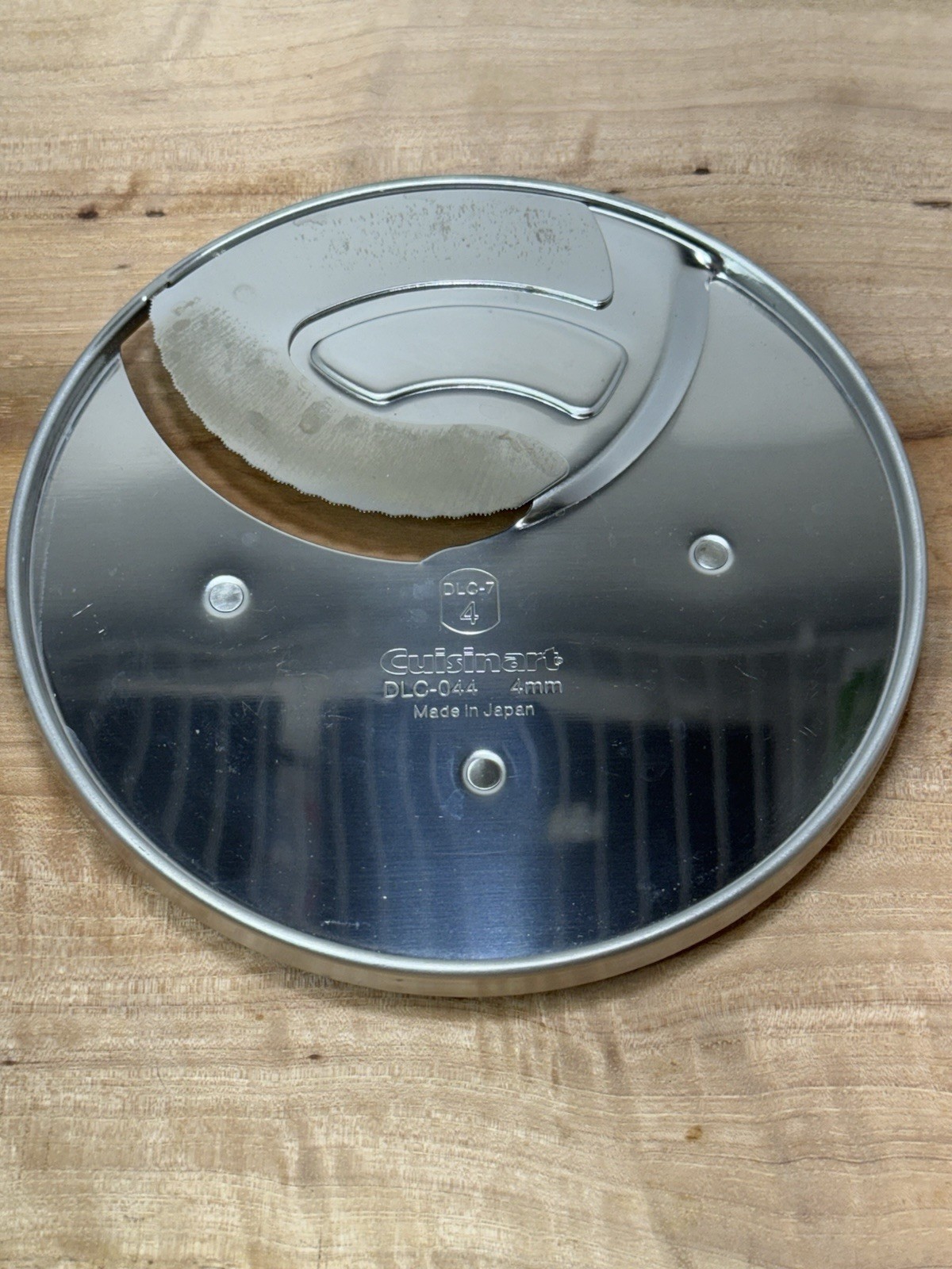 Cuisinart DLC-044 4mm Slicing Disc DLC-7 Food Processor OEM Japan