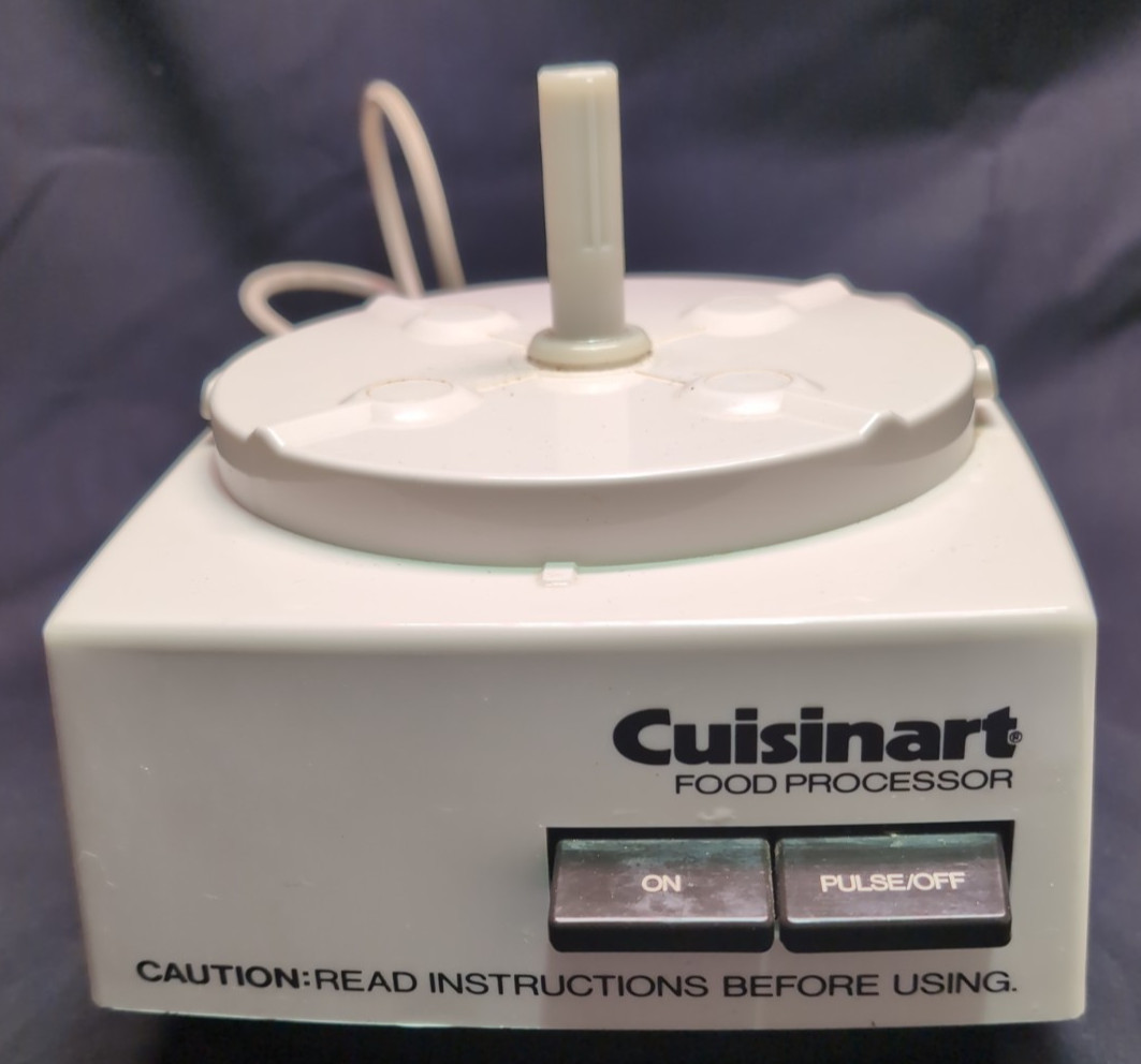 Cuisinart DLC-8E Food Processor BASE MOTOR ONLY Replacement Part Tested