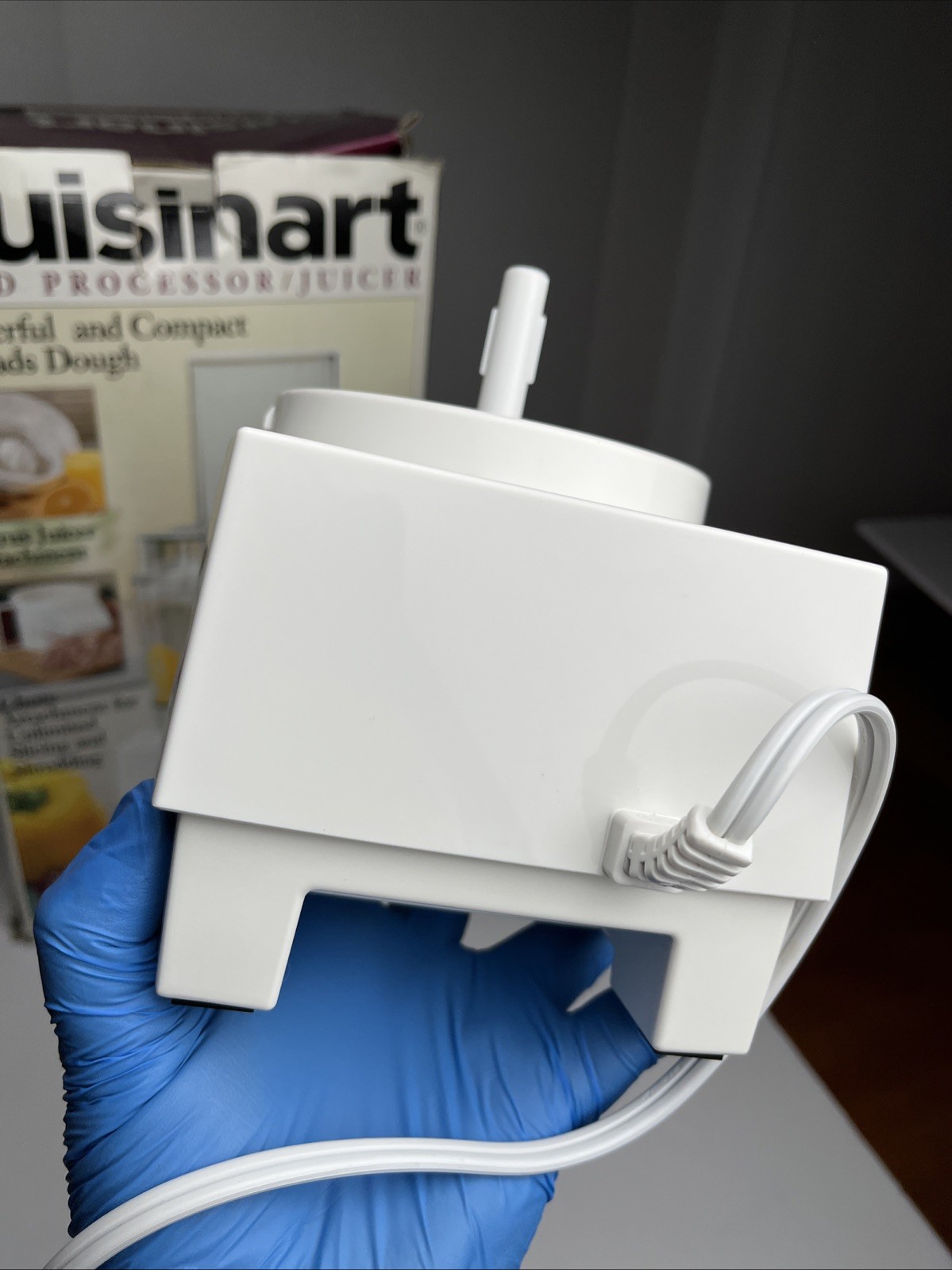 Cuisinart Little Pro Plus Food Processor Motor Base Only w/ Box – WORKS SEE VID