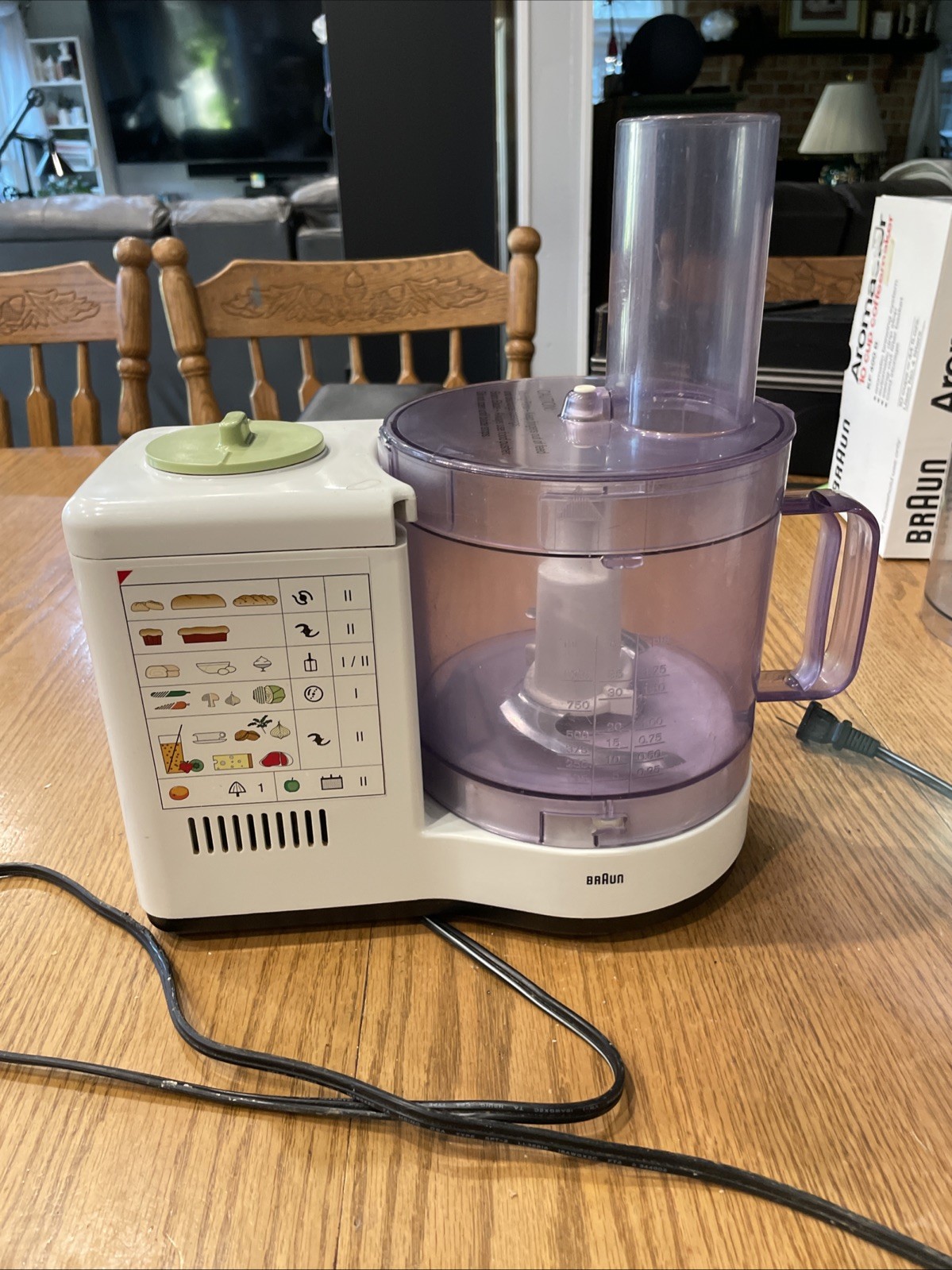 Vintage Braun Multipractic Food Processor 4259 Made in Germany Tested