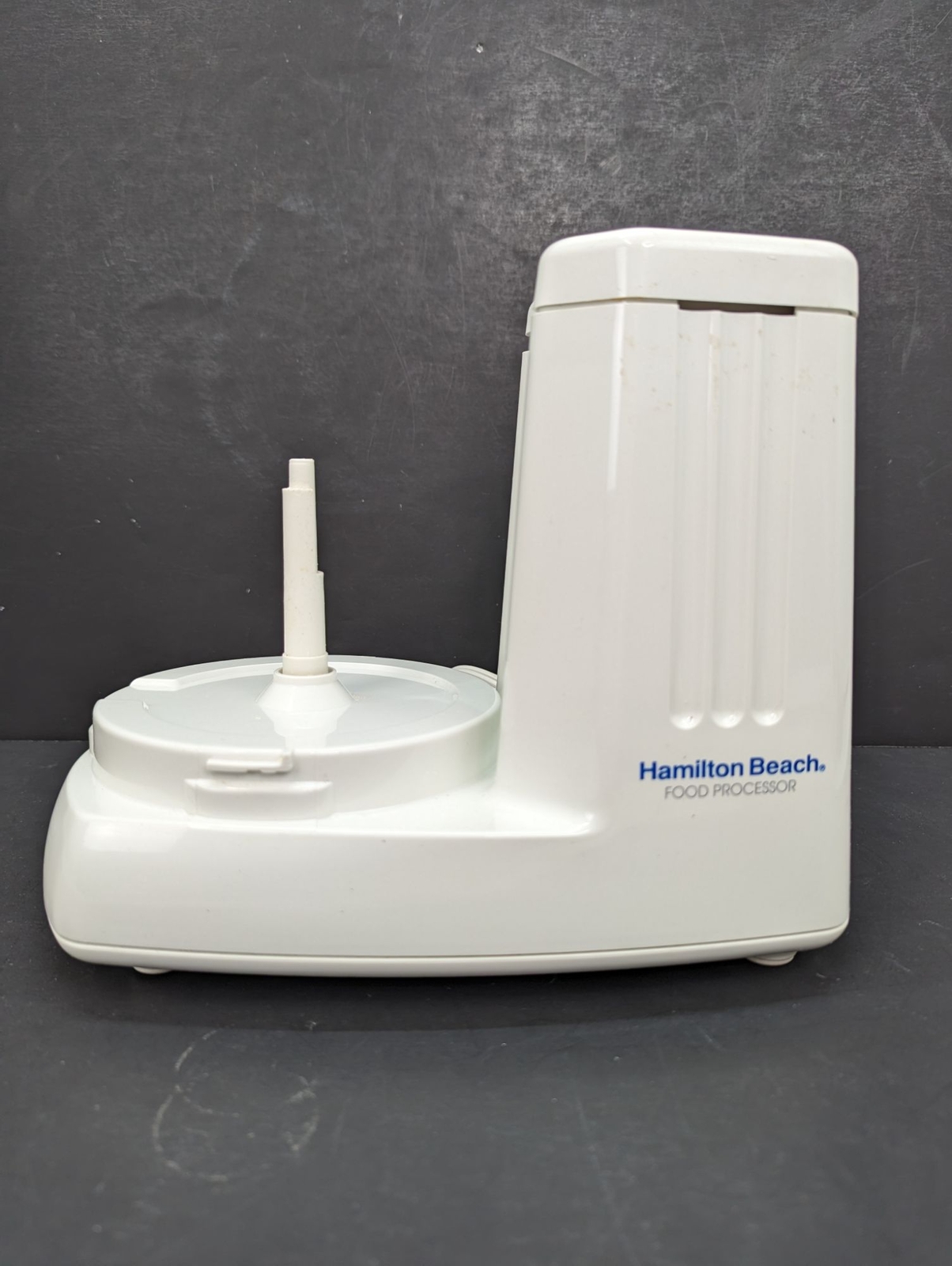 Hamilton Beach Food Processor Model 70100 Series A3359 Replacement Base White